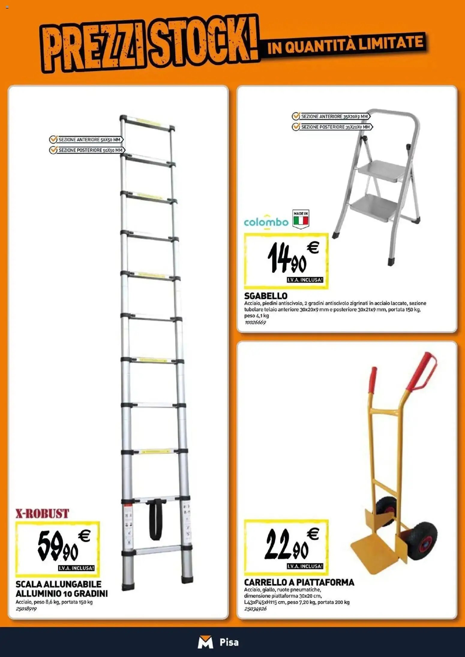 TECNOMAT - Straordinari prezzi stock!