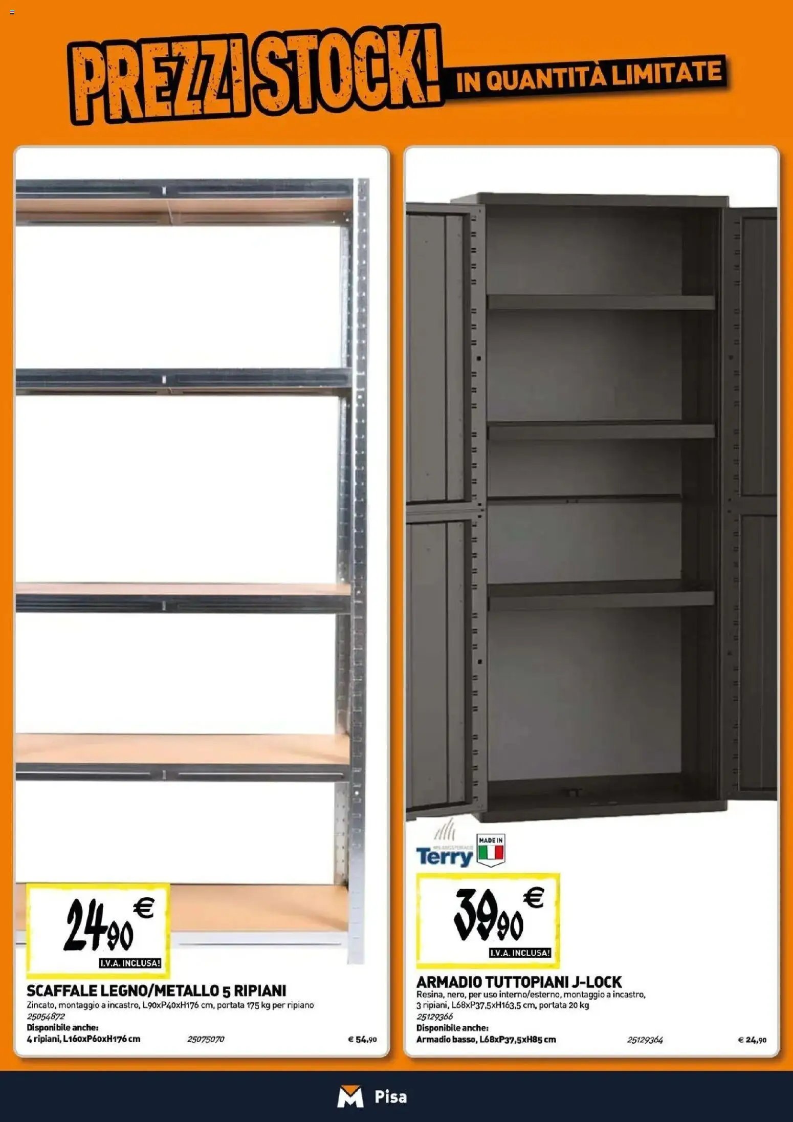 TECNOMAT - Straordinari prezzi stock!