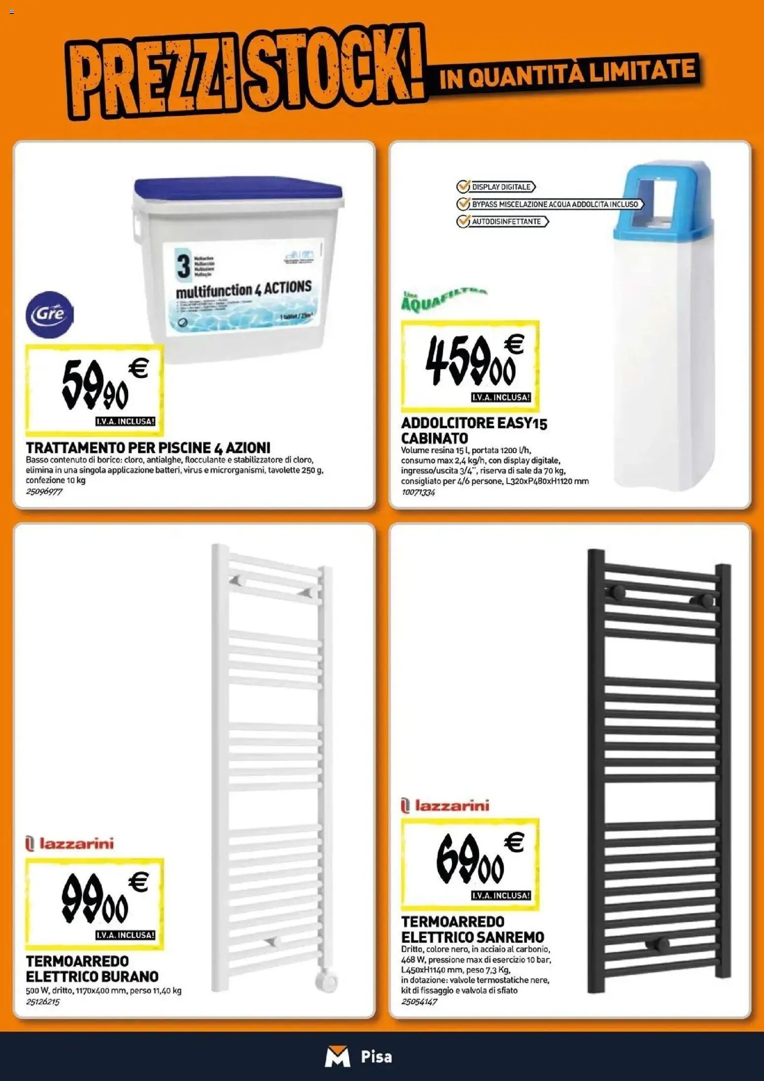TECNOMAT - Straordinari prezzi stock!