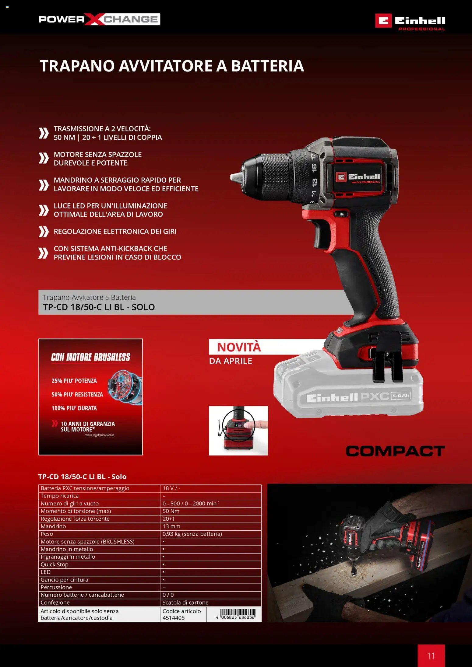 Einhell volantino Elettroutensili  (2026-03-17 - 2026-12-31)