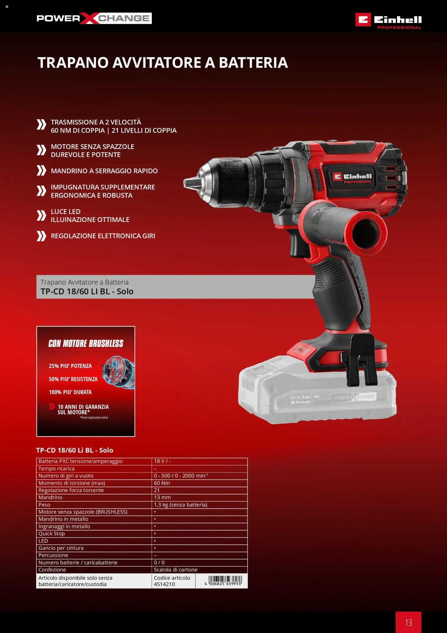 Einhell volantino Elettroutensili  (2026-03-17 - 2026-12-31)