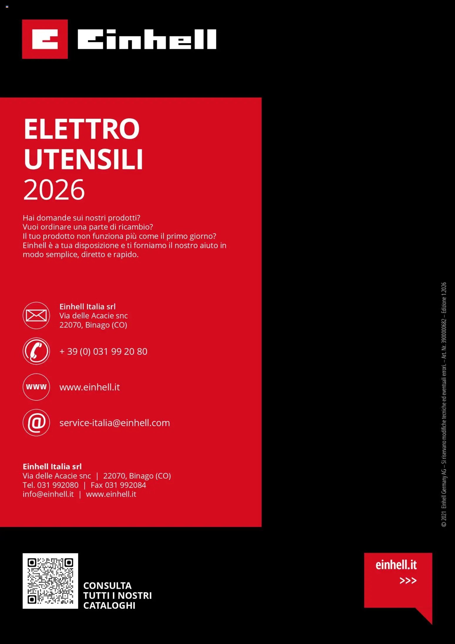 Einhell volantino Elettroutensili  (2026-03-17 - 2026-12-31)