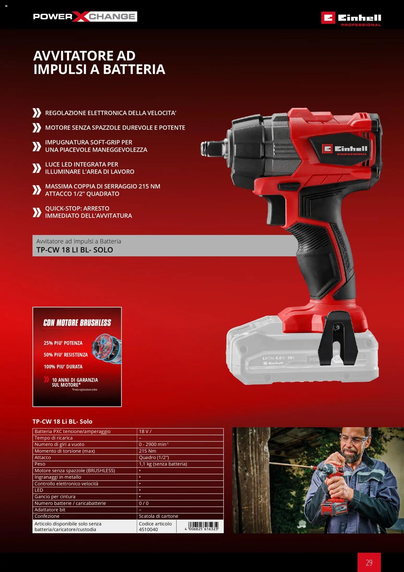 Einhell volantino Elettroutensili  (2026-03-17 - 2026-12-31)