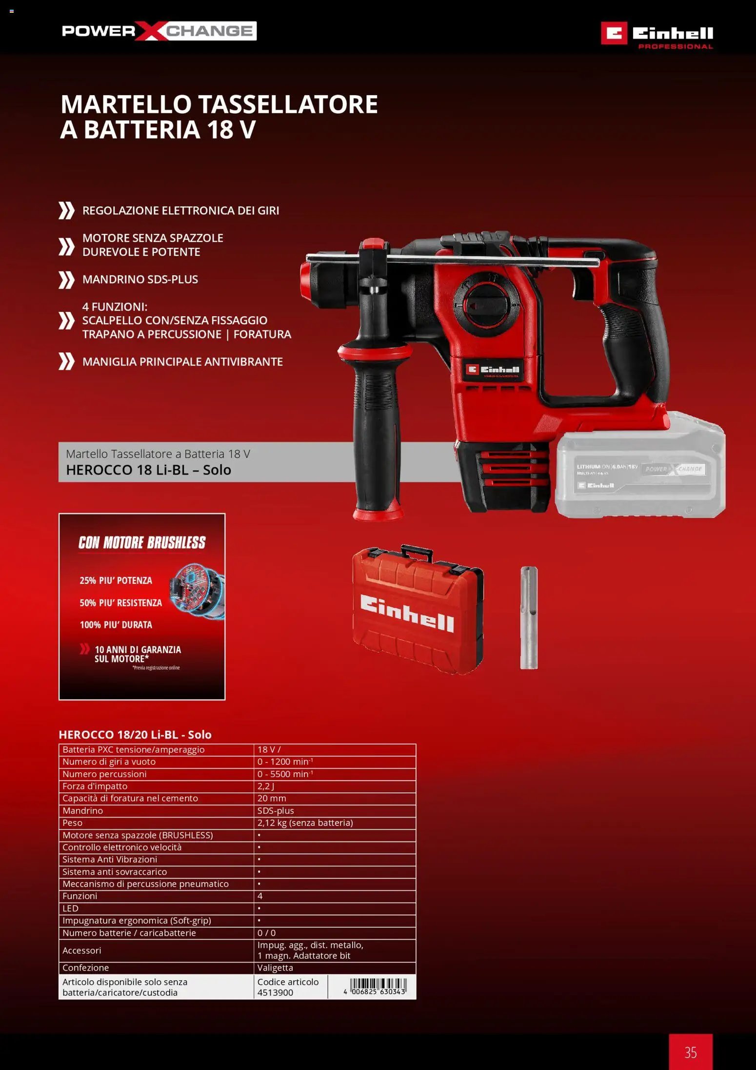 Einhell volantino Elettroutensili  (2026-03-17 - 2026-12-31)