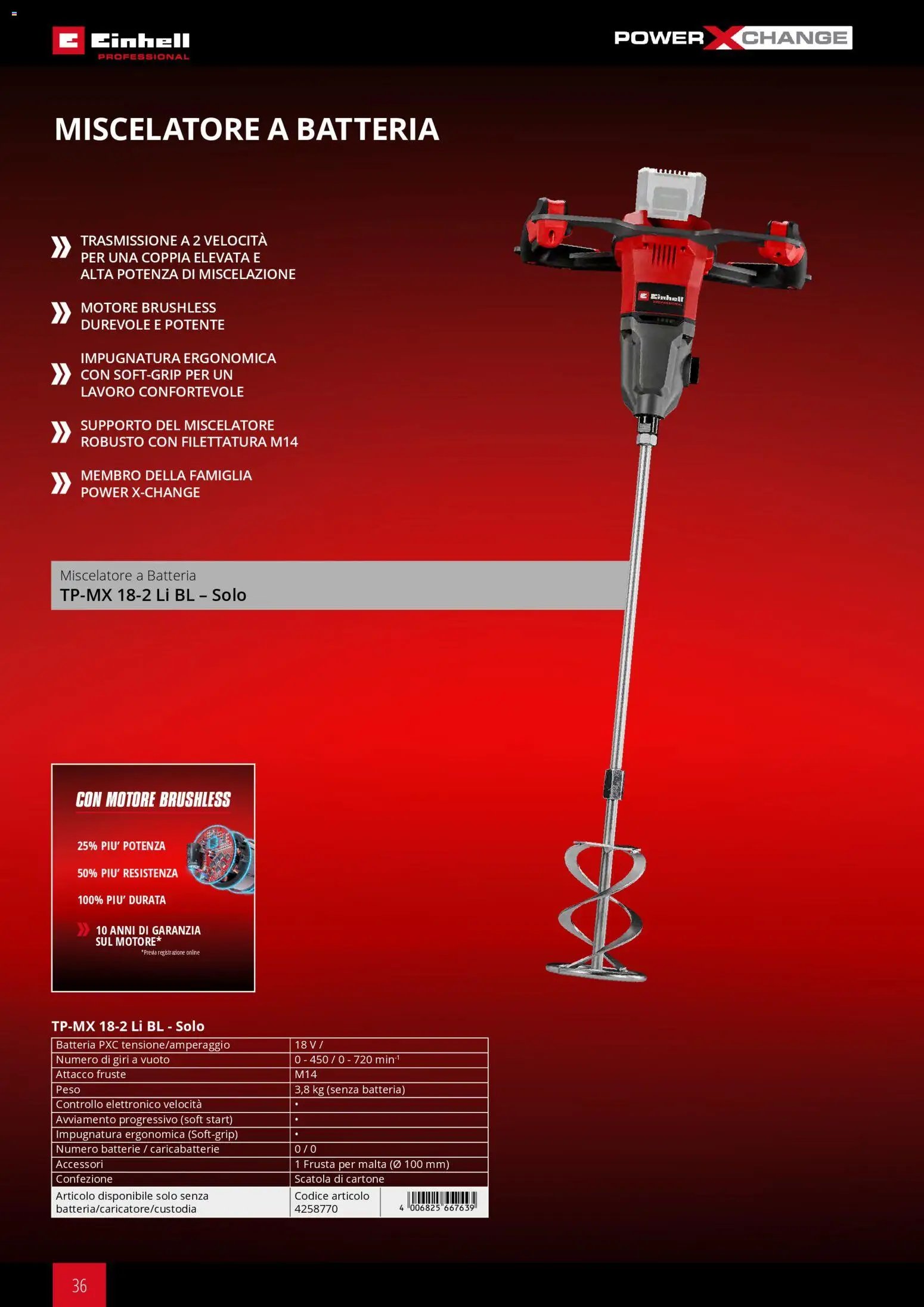Einhell volantino Elettroutensili  (2026-03-17 - 2026-12-31)