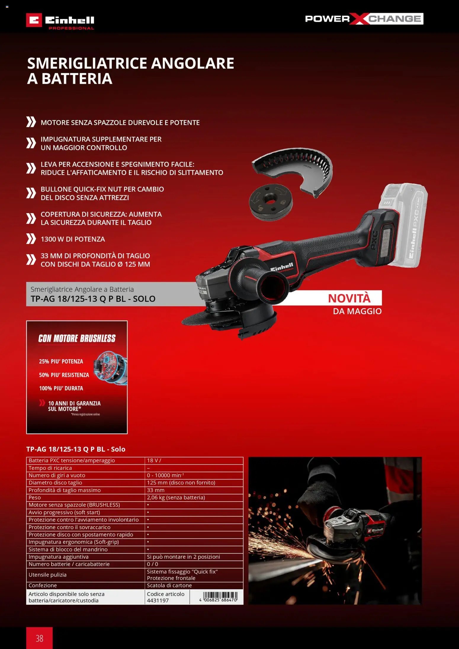 Einhell volantino Elettroutensili  (2026-03-17 - 2026-12-31)