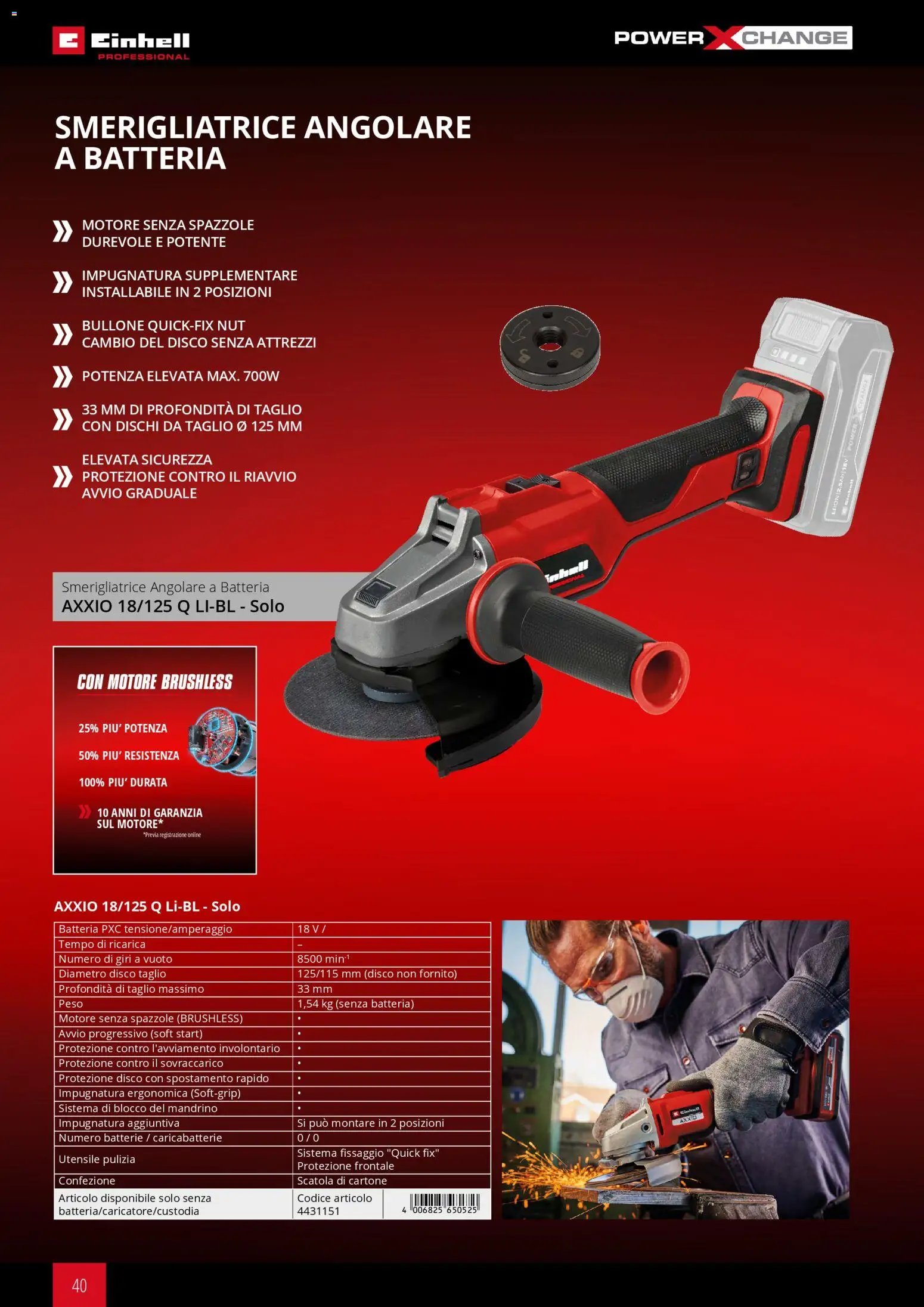 Einhell volantino Elettroutensili  (2026-03-17 - 2026-12-31)