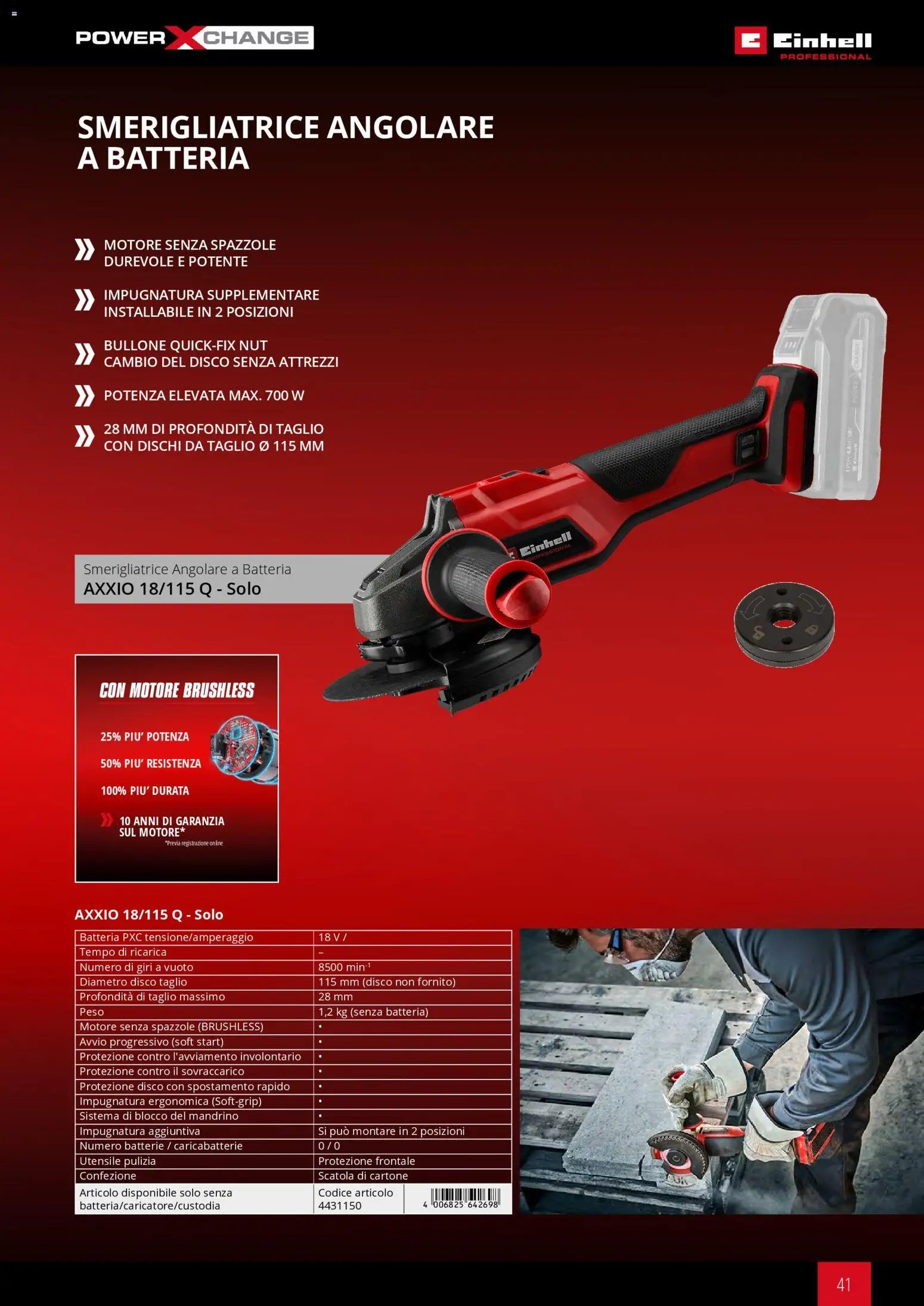 Einhell volantino Elettroutensili  (2026-03-17 - 2026-12-31)