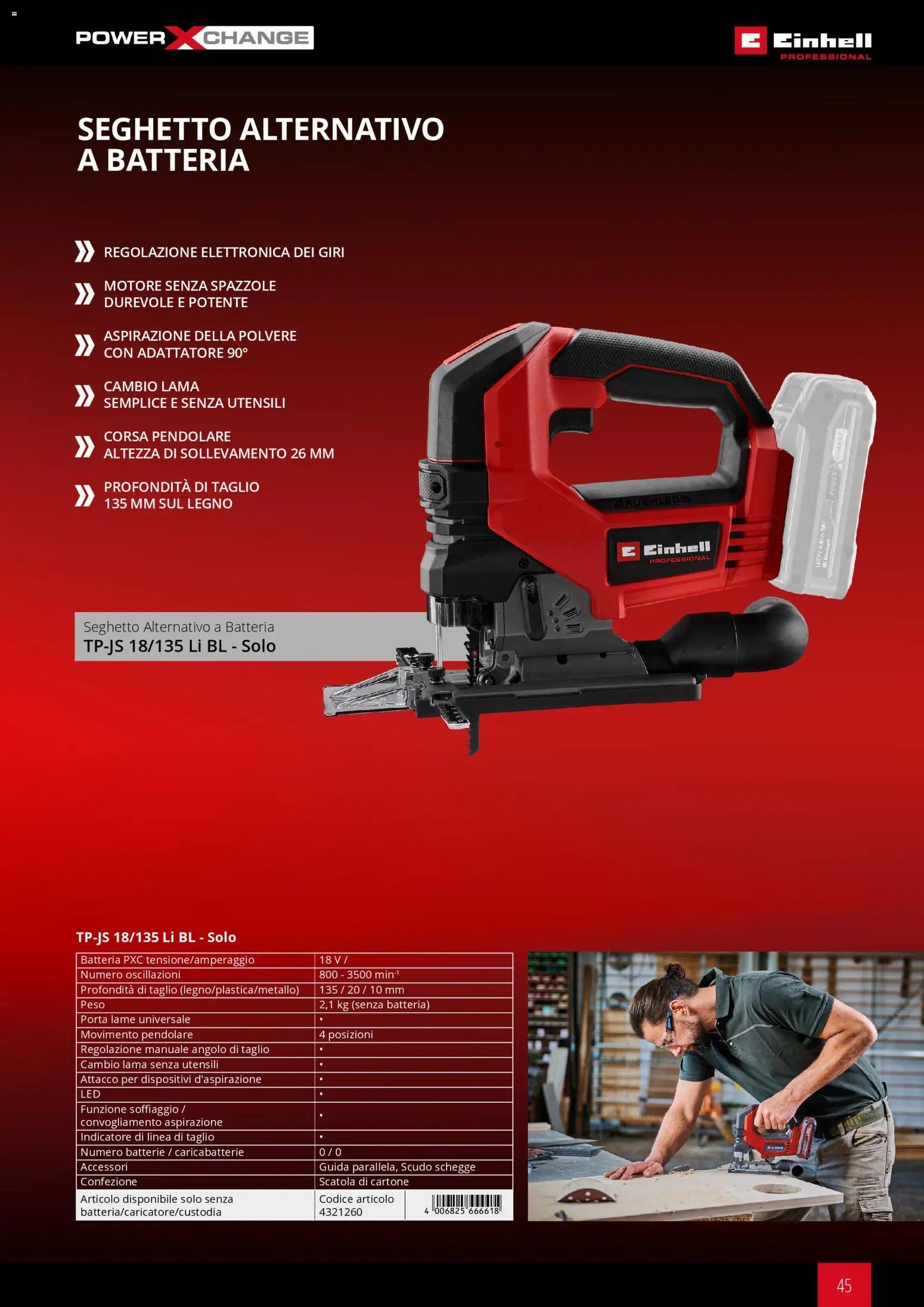 Einhell volantino Elettroutensili  (2026-03-17 - 2026-12-31)