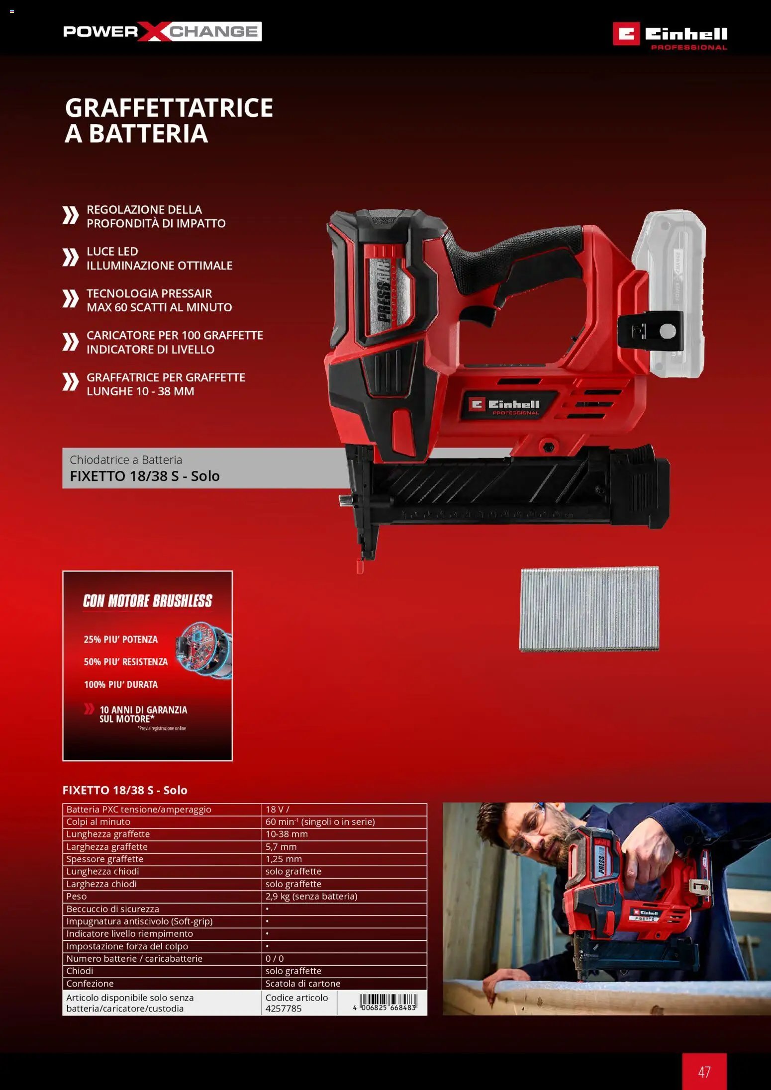Einhell volantino Elettroutensili  (2026-03-17 - 2026-12-31)