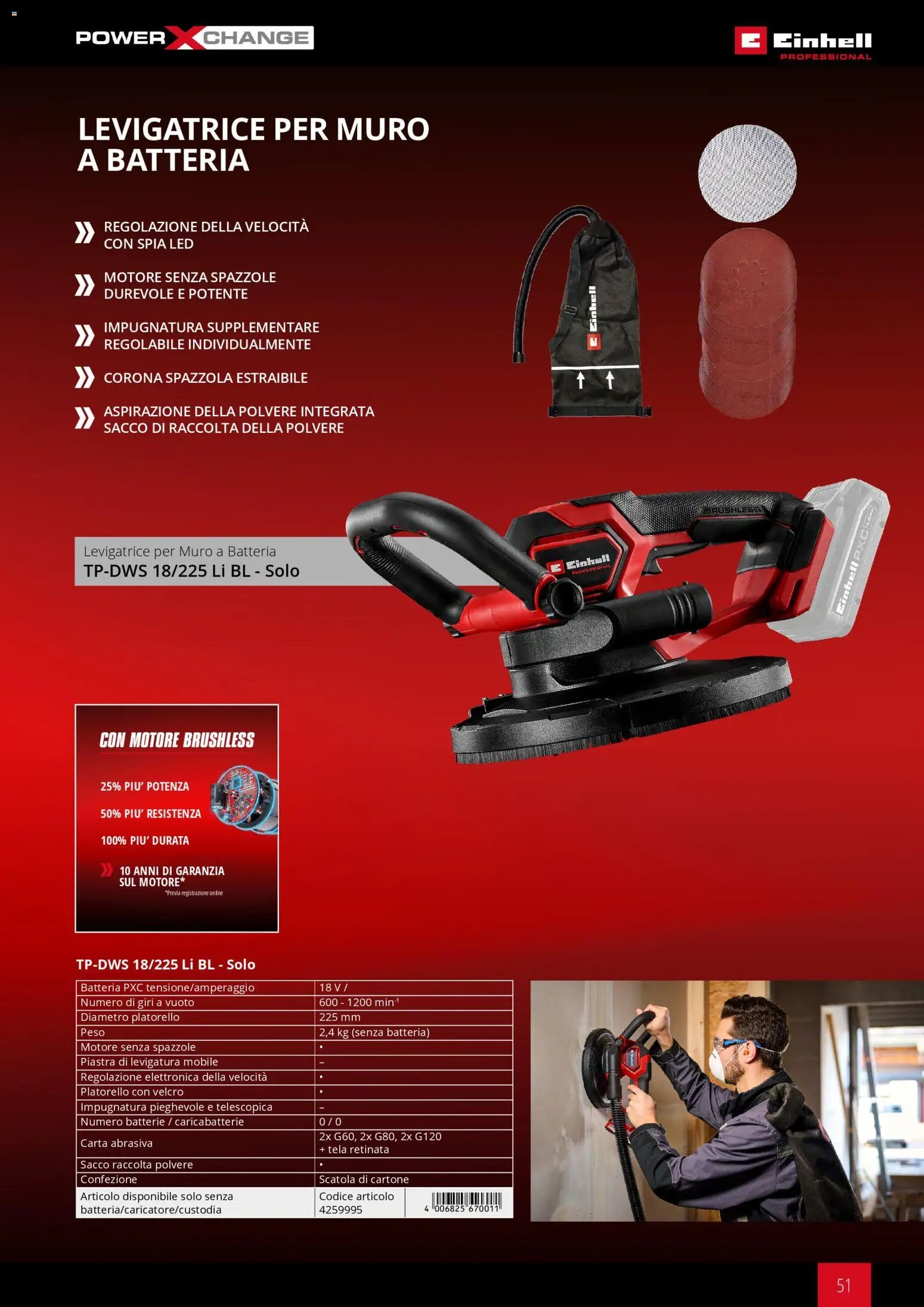 Einhell volantino Elettroutensili  (2026-03-17 - 2026-12-31)
