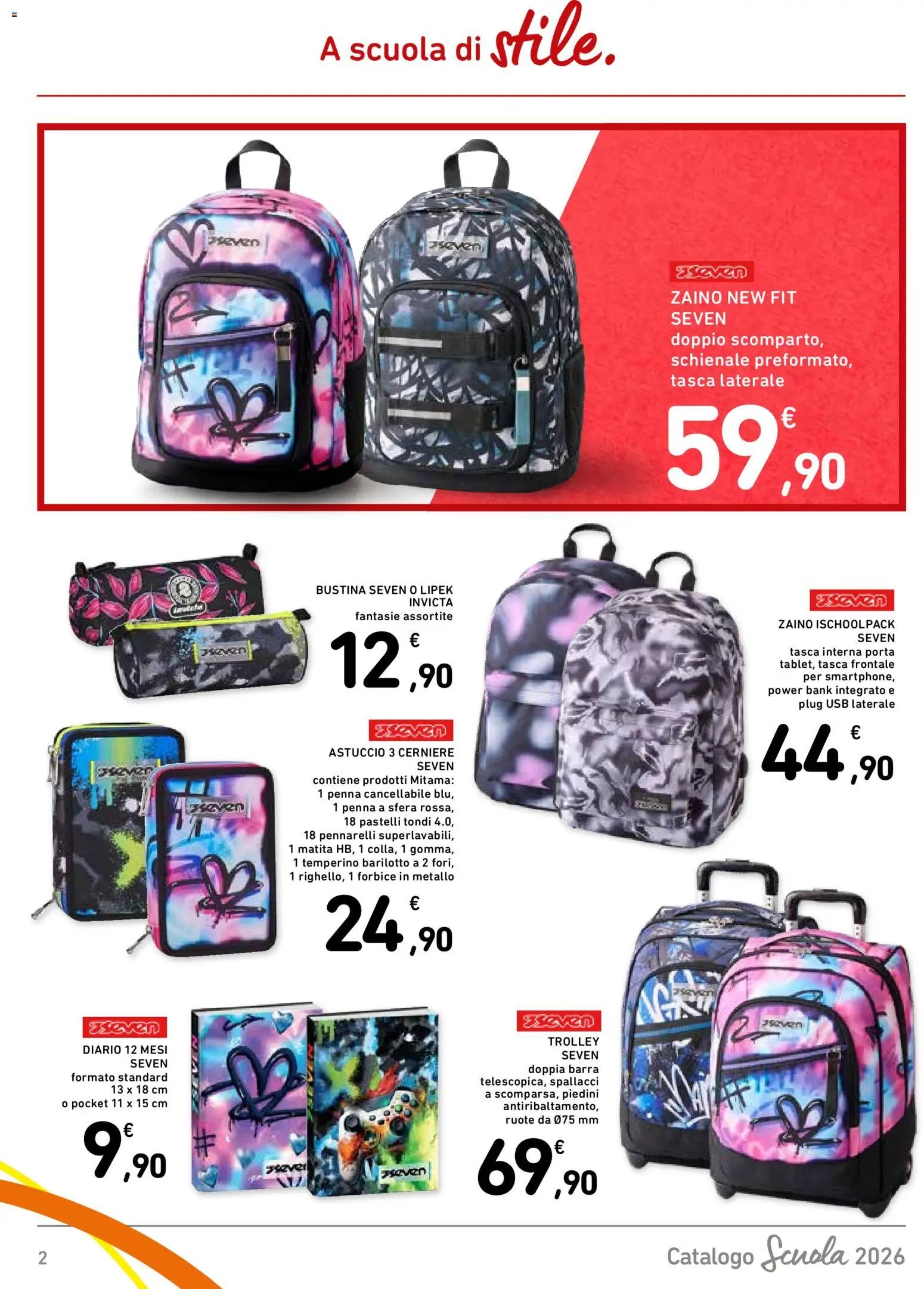 Spazio Conad volantino Scuola