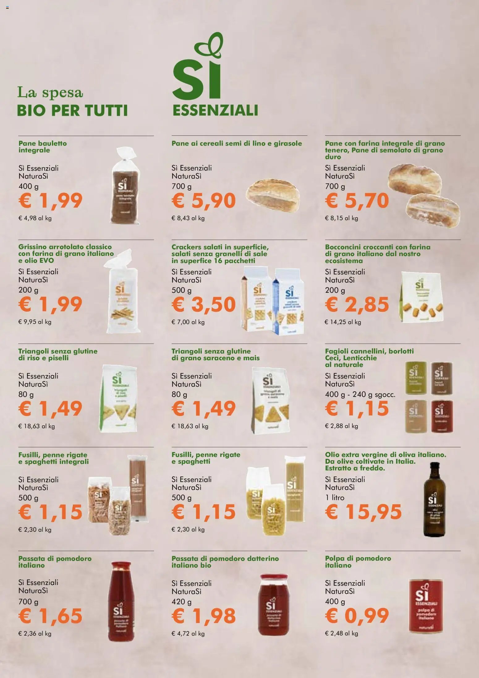 Natura Sì volantino