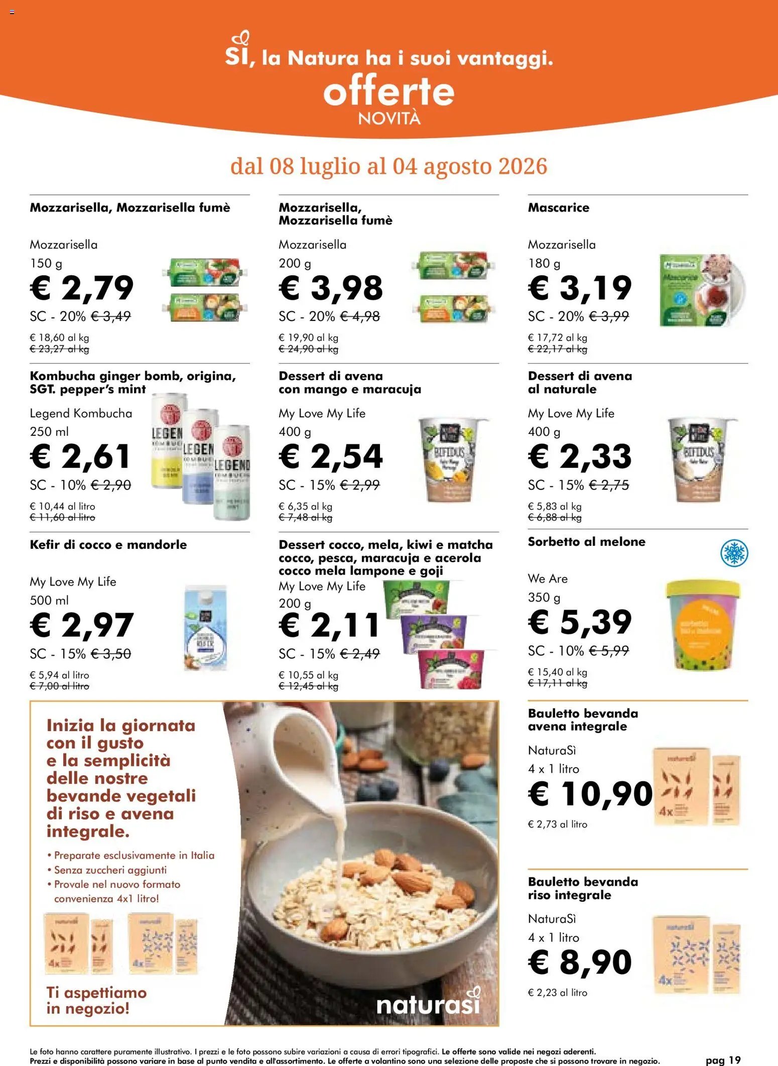 Natura Sì volantino