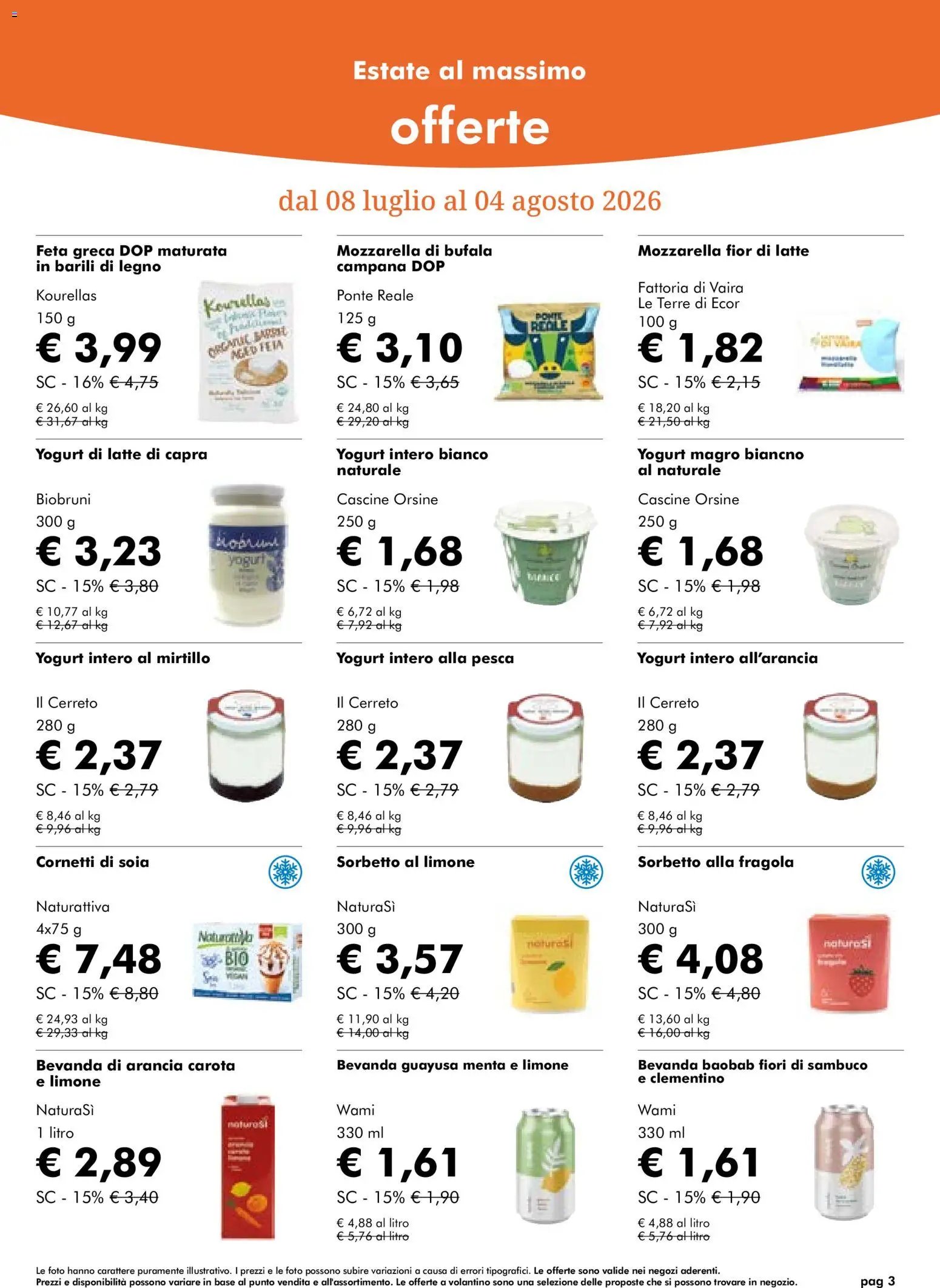 Natura Sì volantino