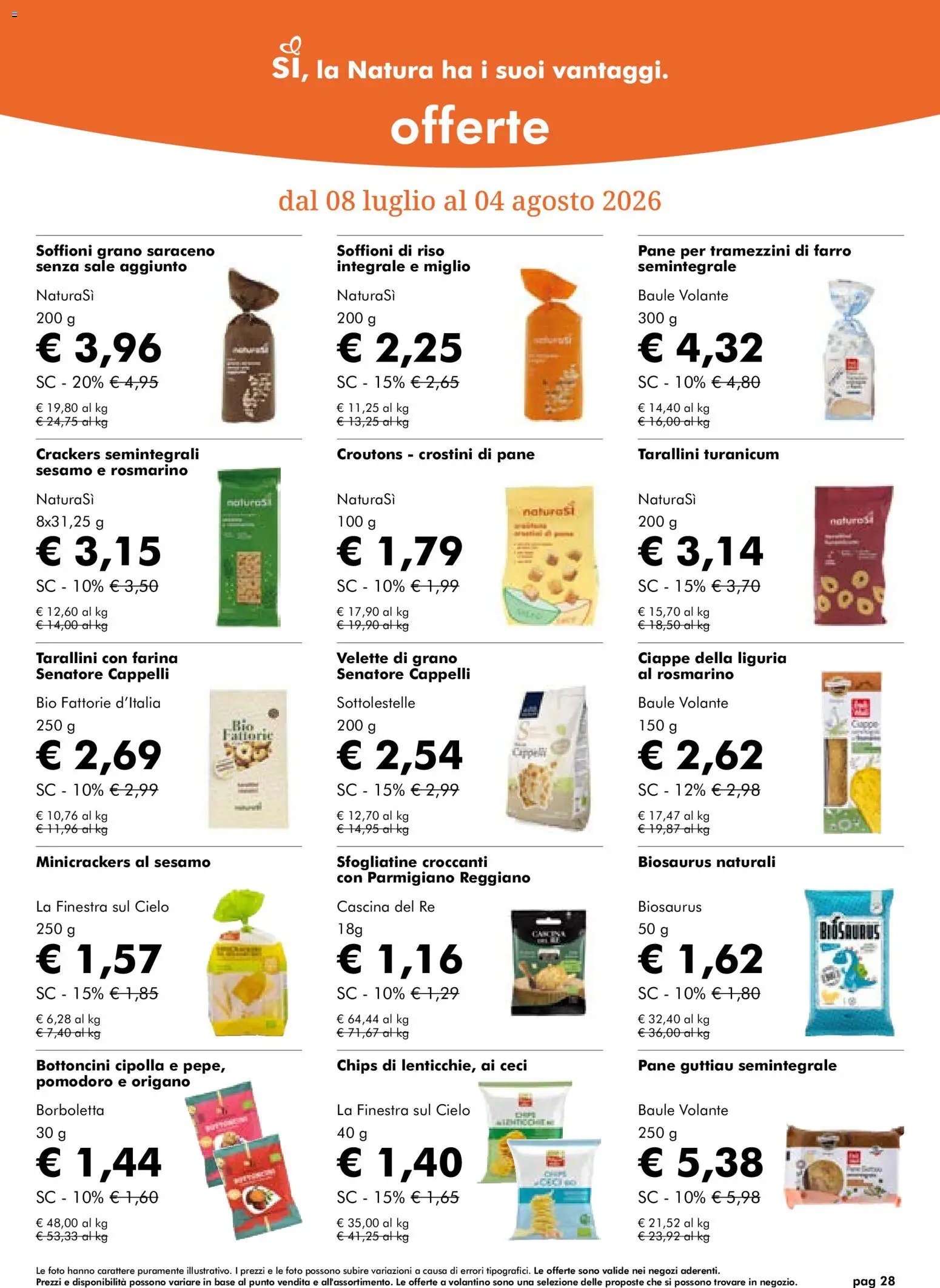 Natura Sì volantino