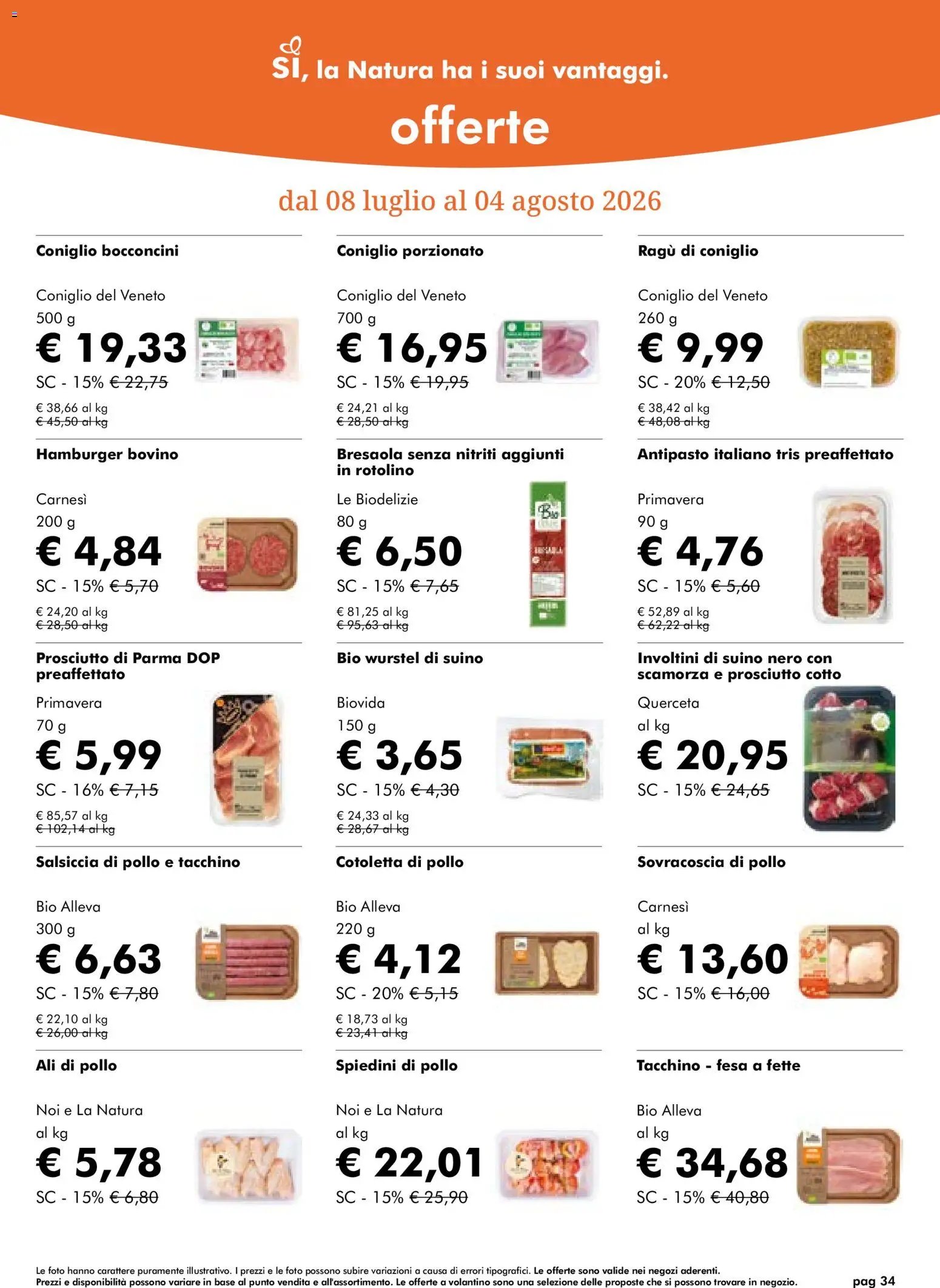 Natura Sì volantino