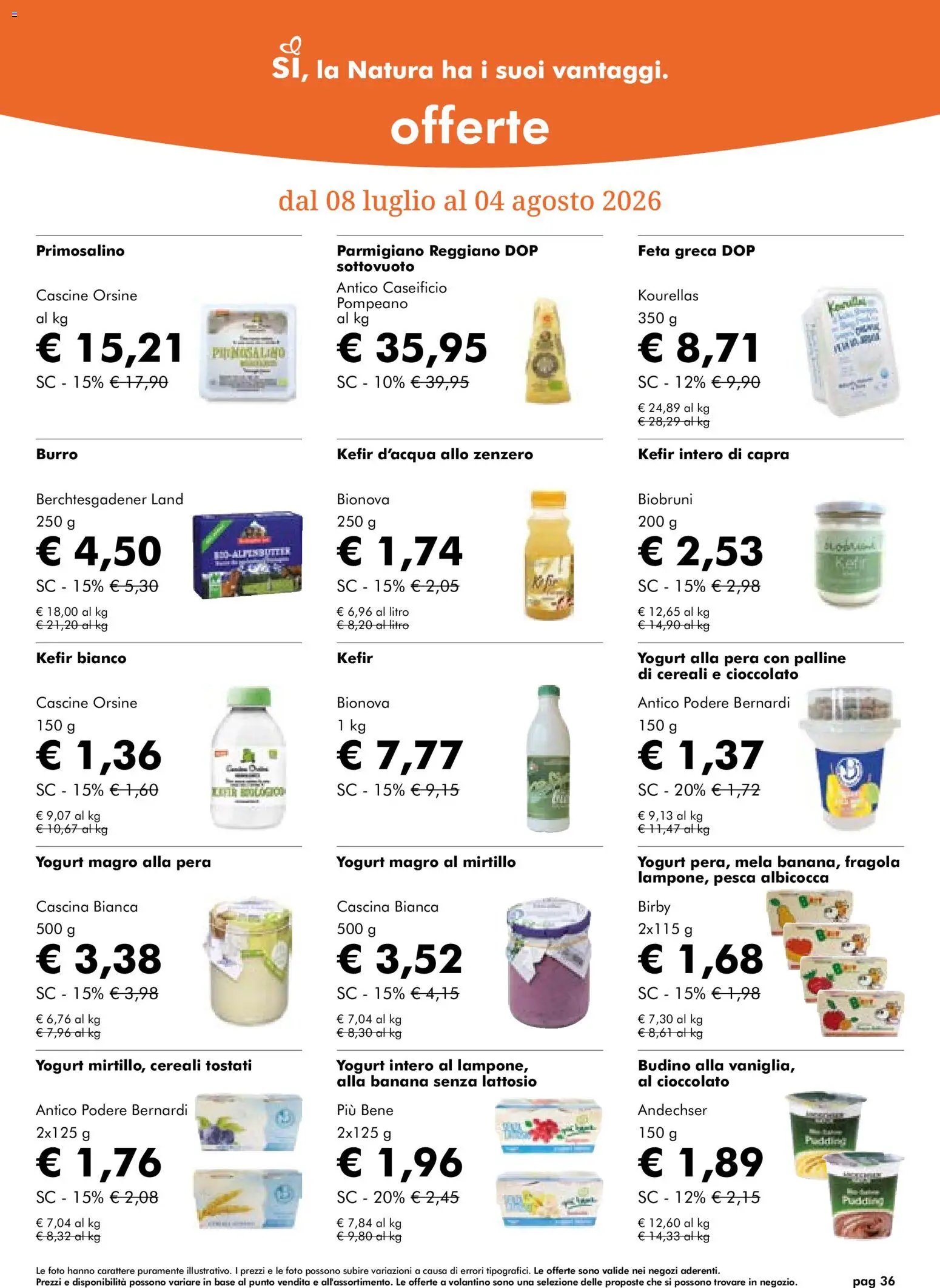 Natura Sì volantino