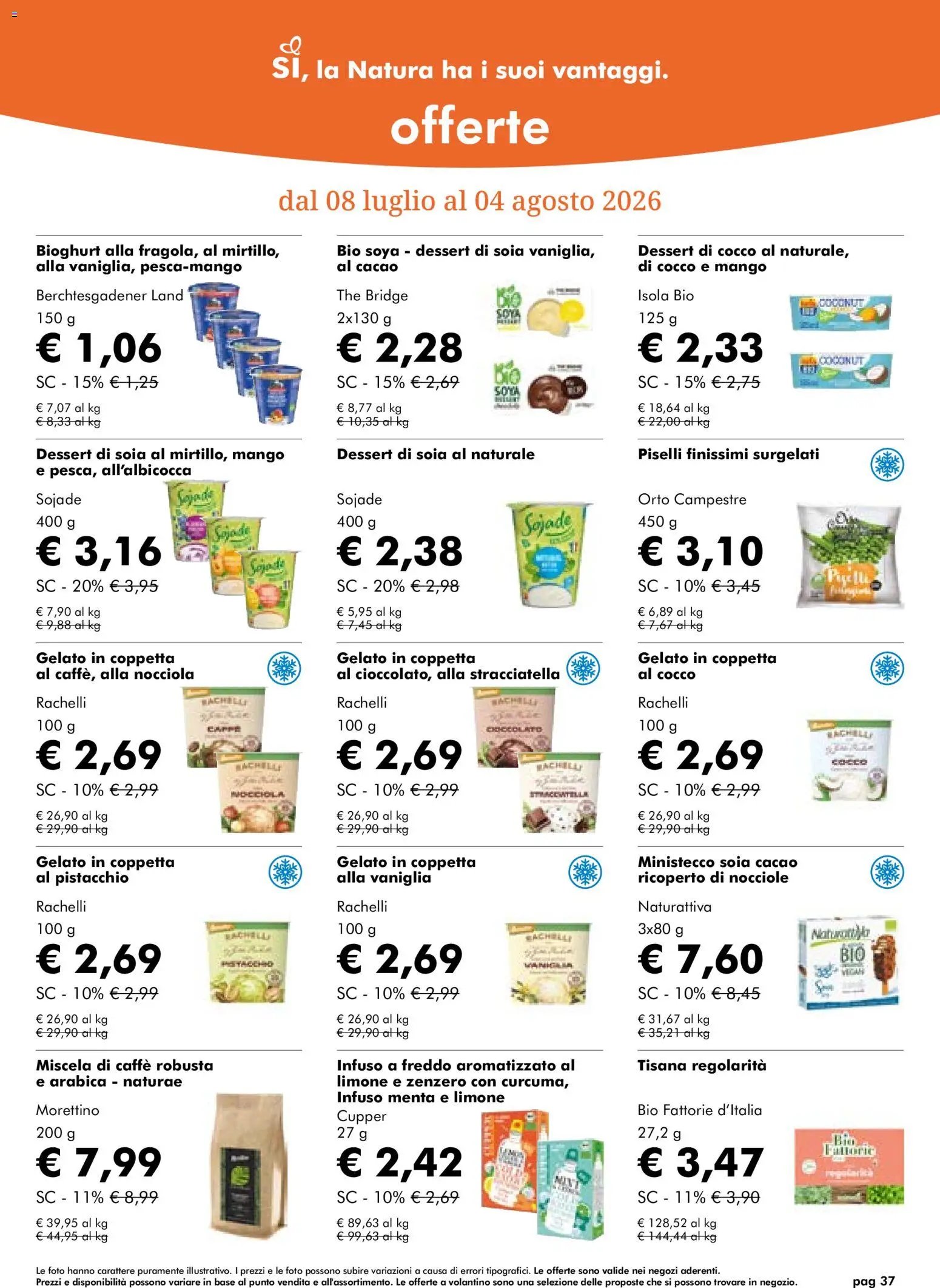 Natura Sì volantino