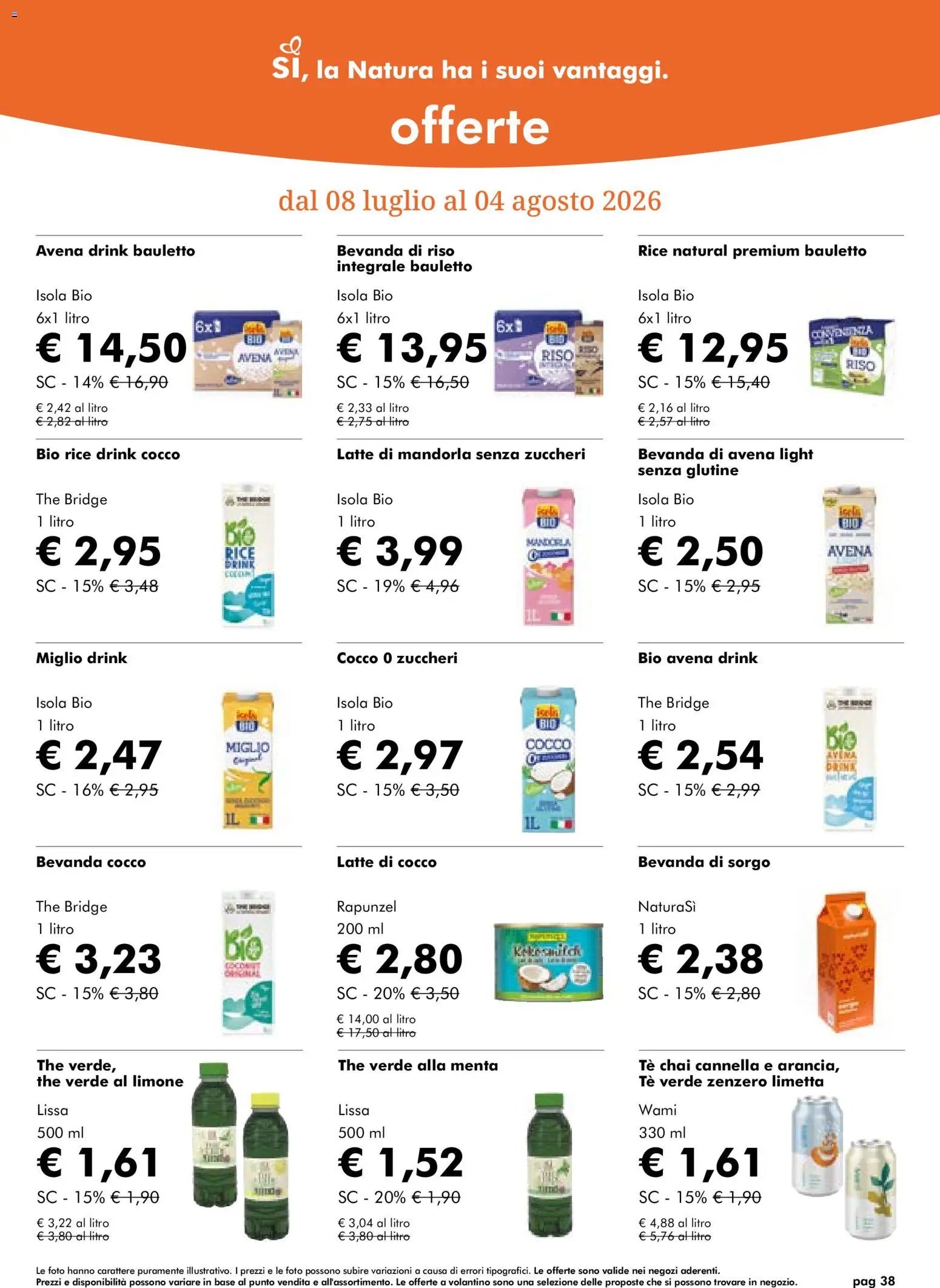 Natura Sì volantino