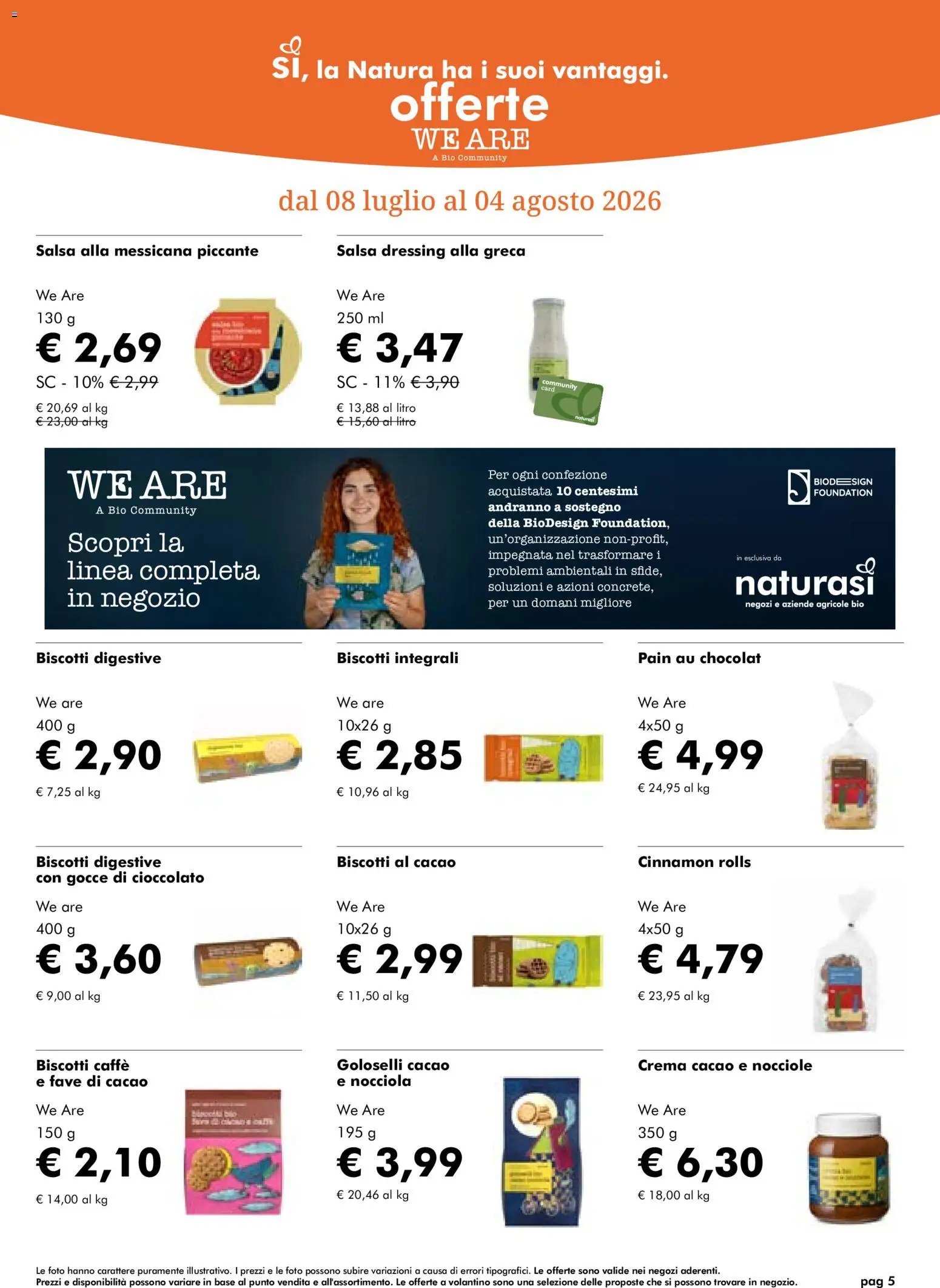 Natura Sì volantino