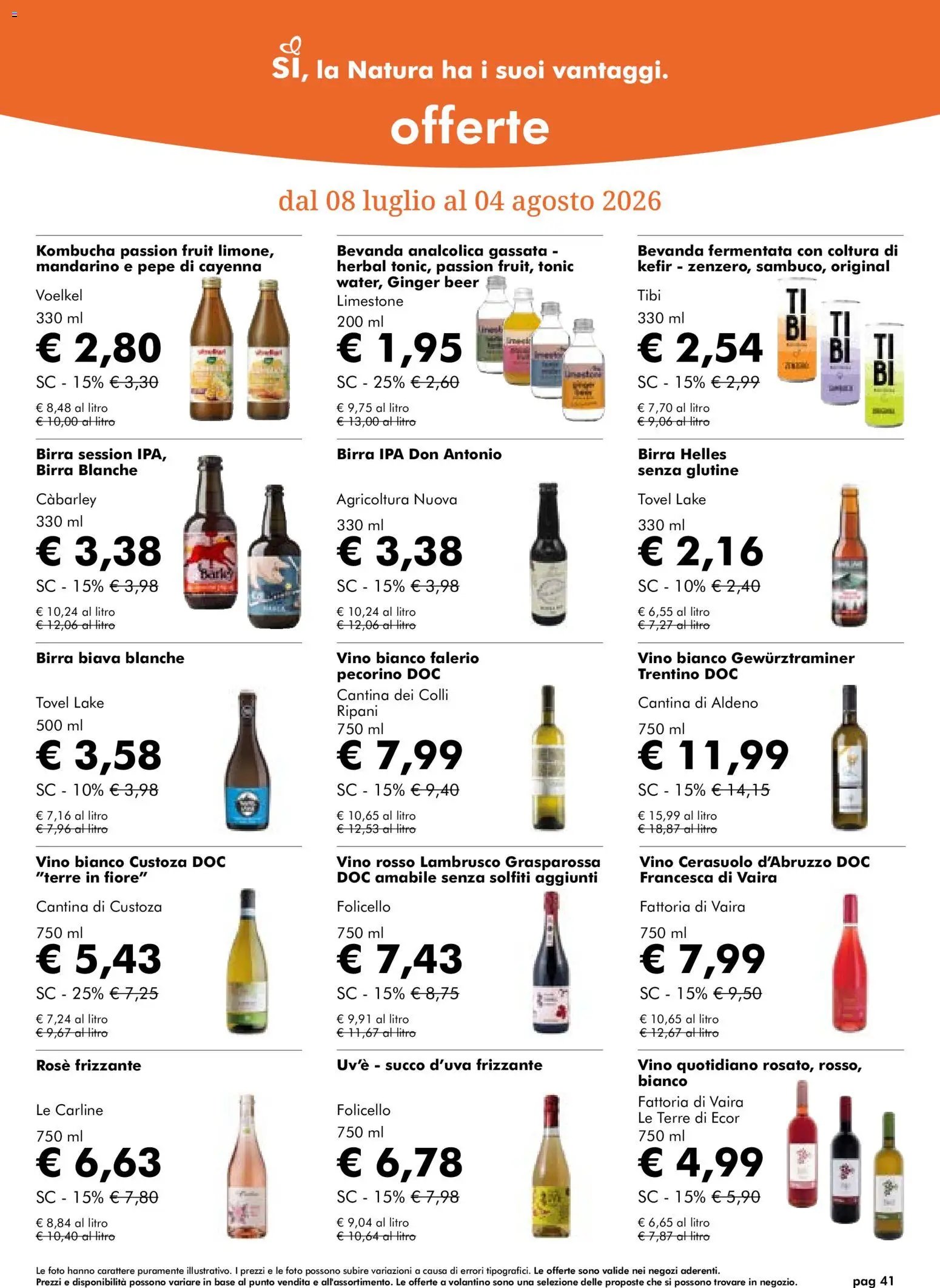 Natura Sì volantino