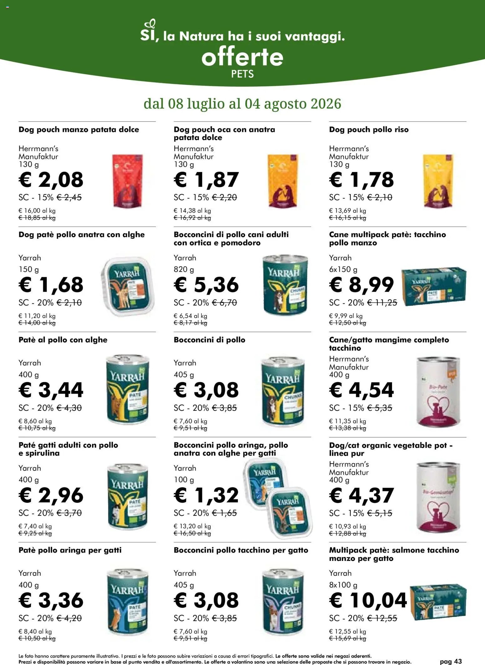 Natura Sì volantino