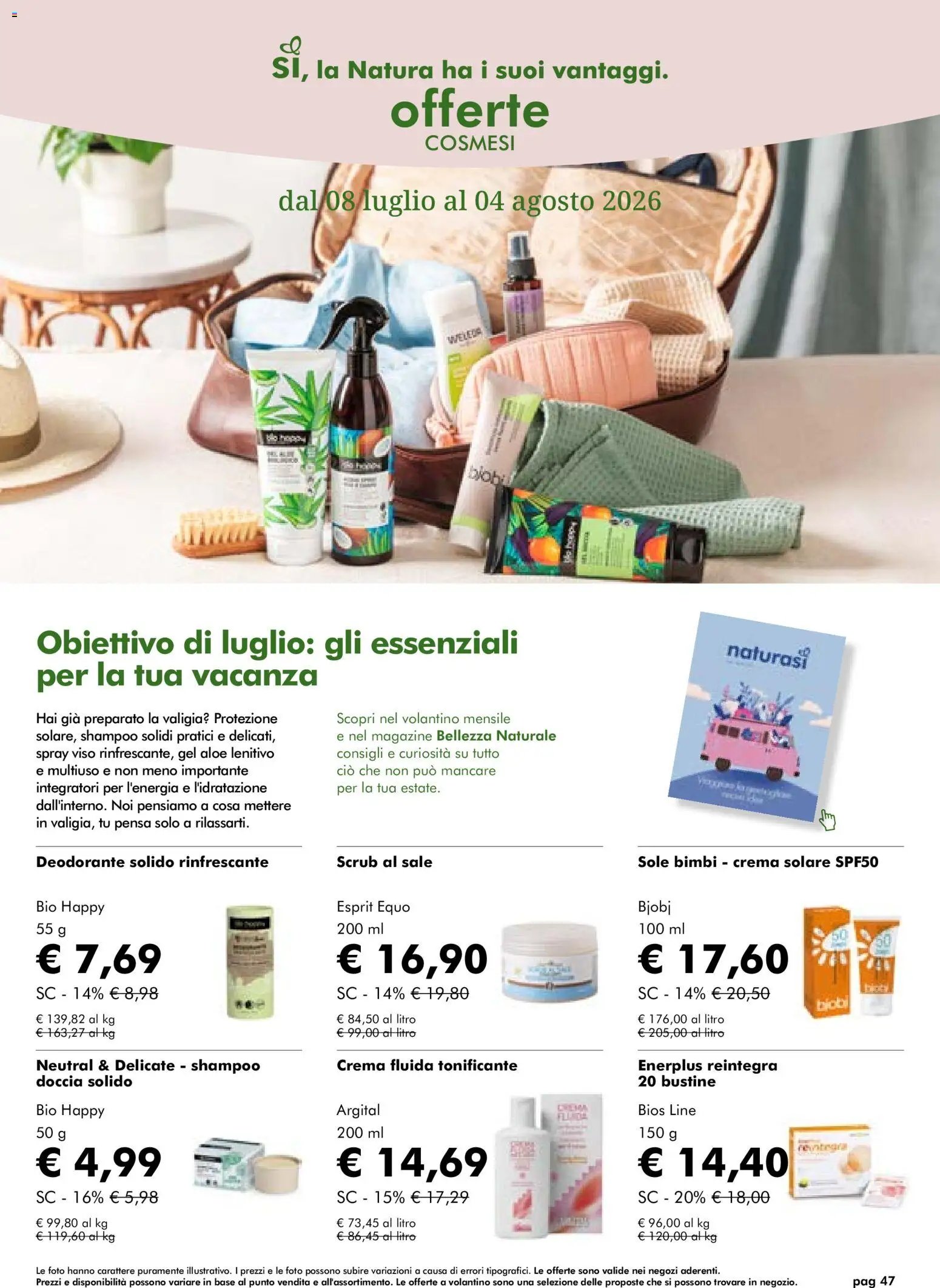 Natura Sì volantino