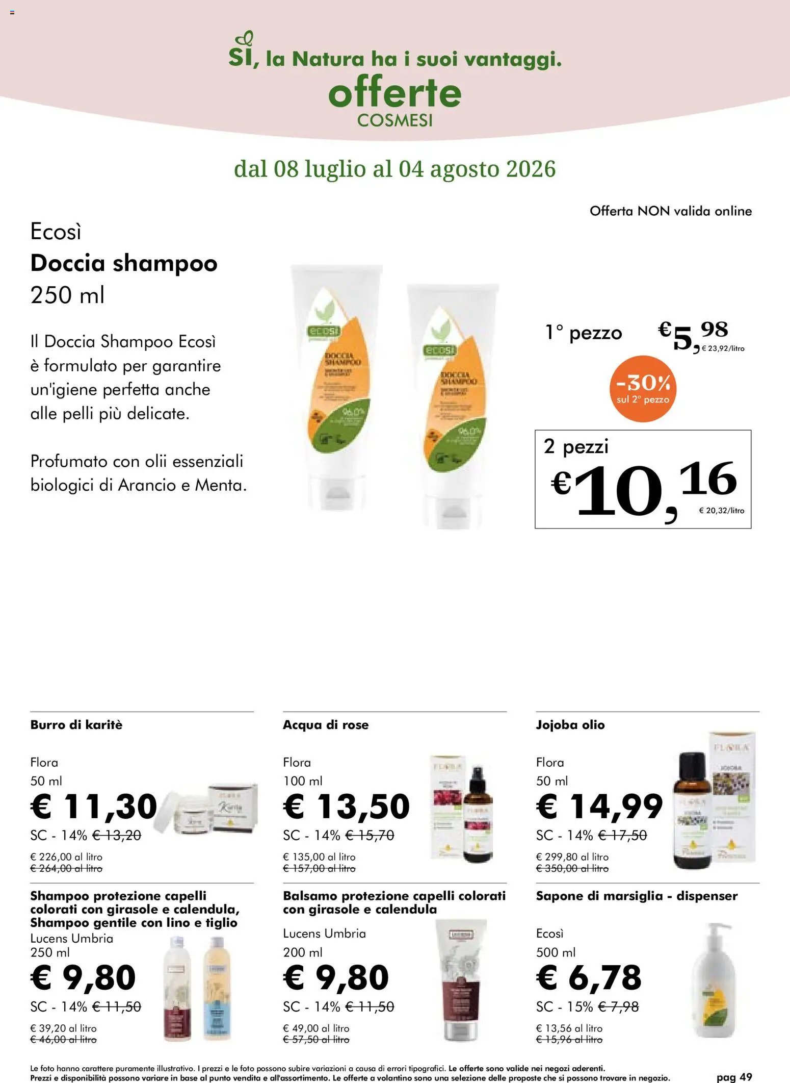 Natura Sì volantino