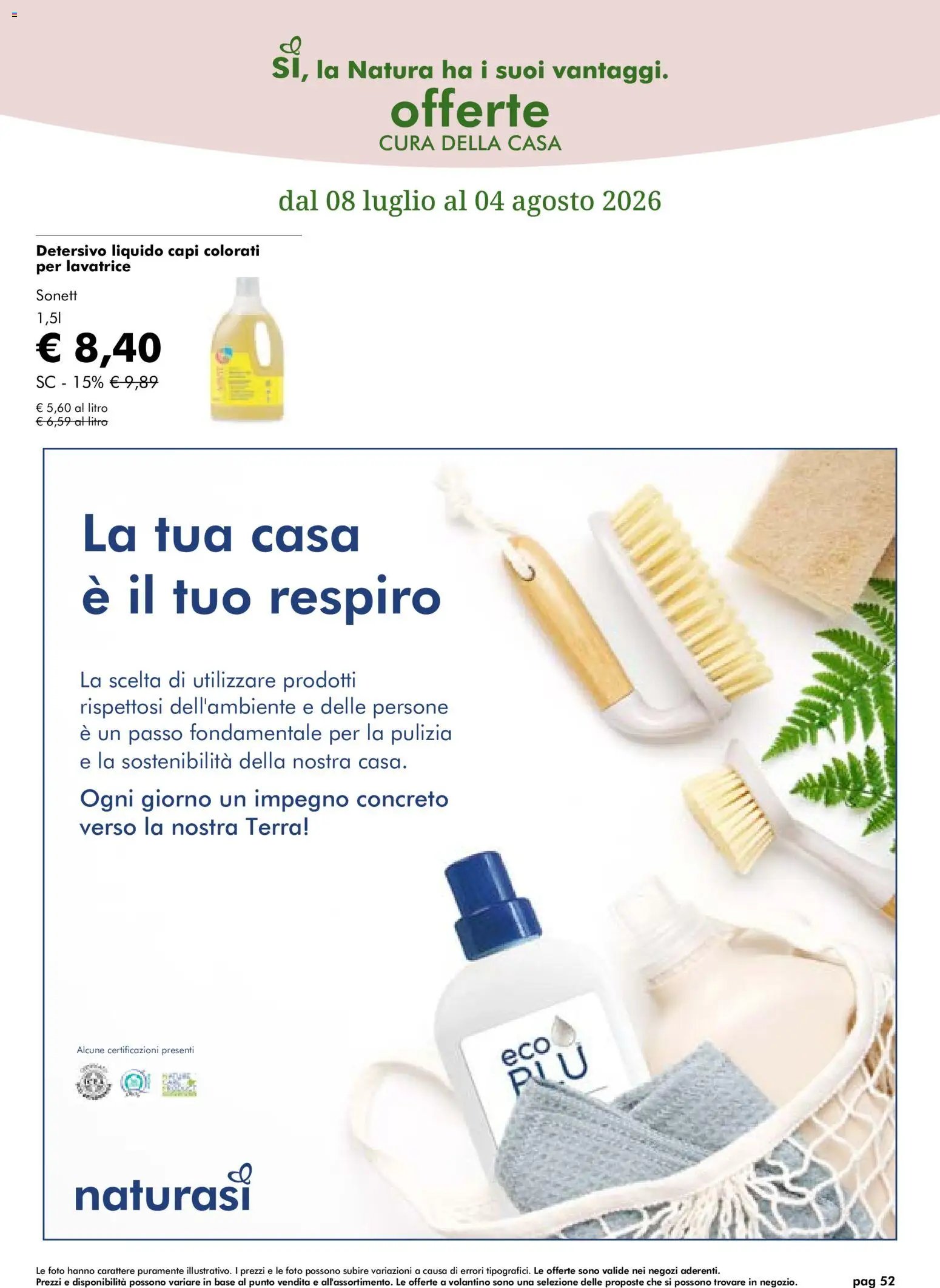 Natura Sì volantino
