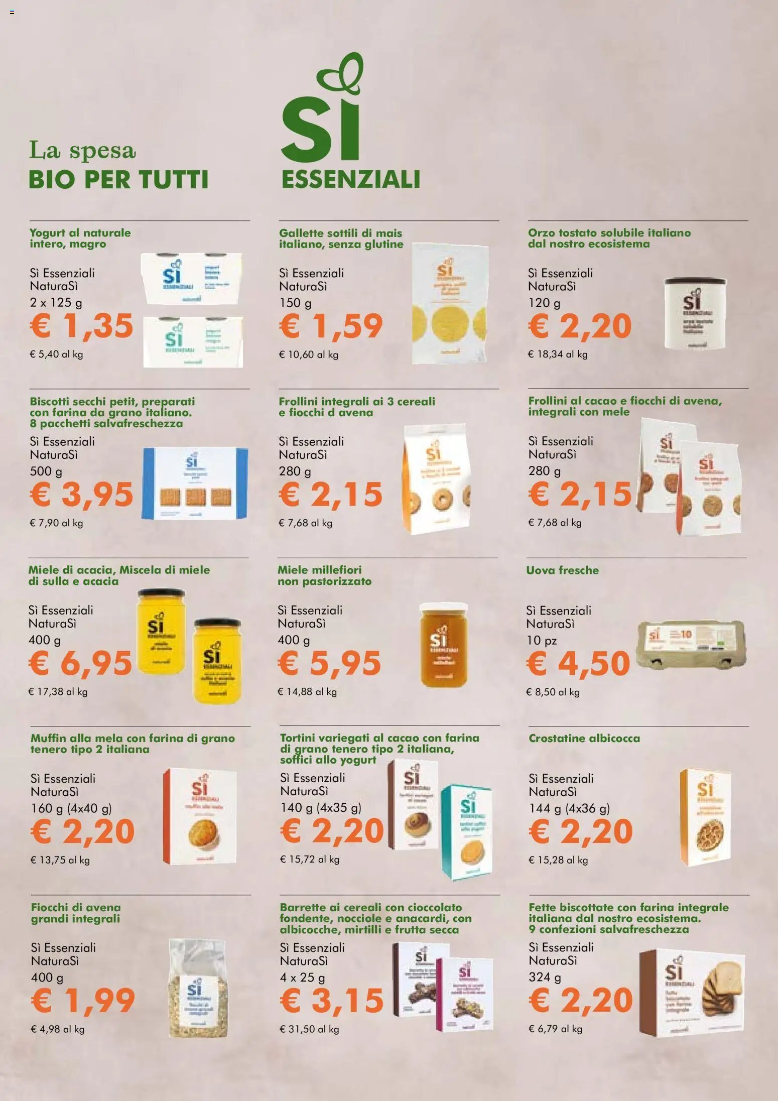 Natura Sì volantino