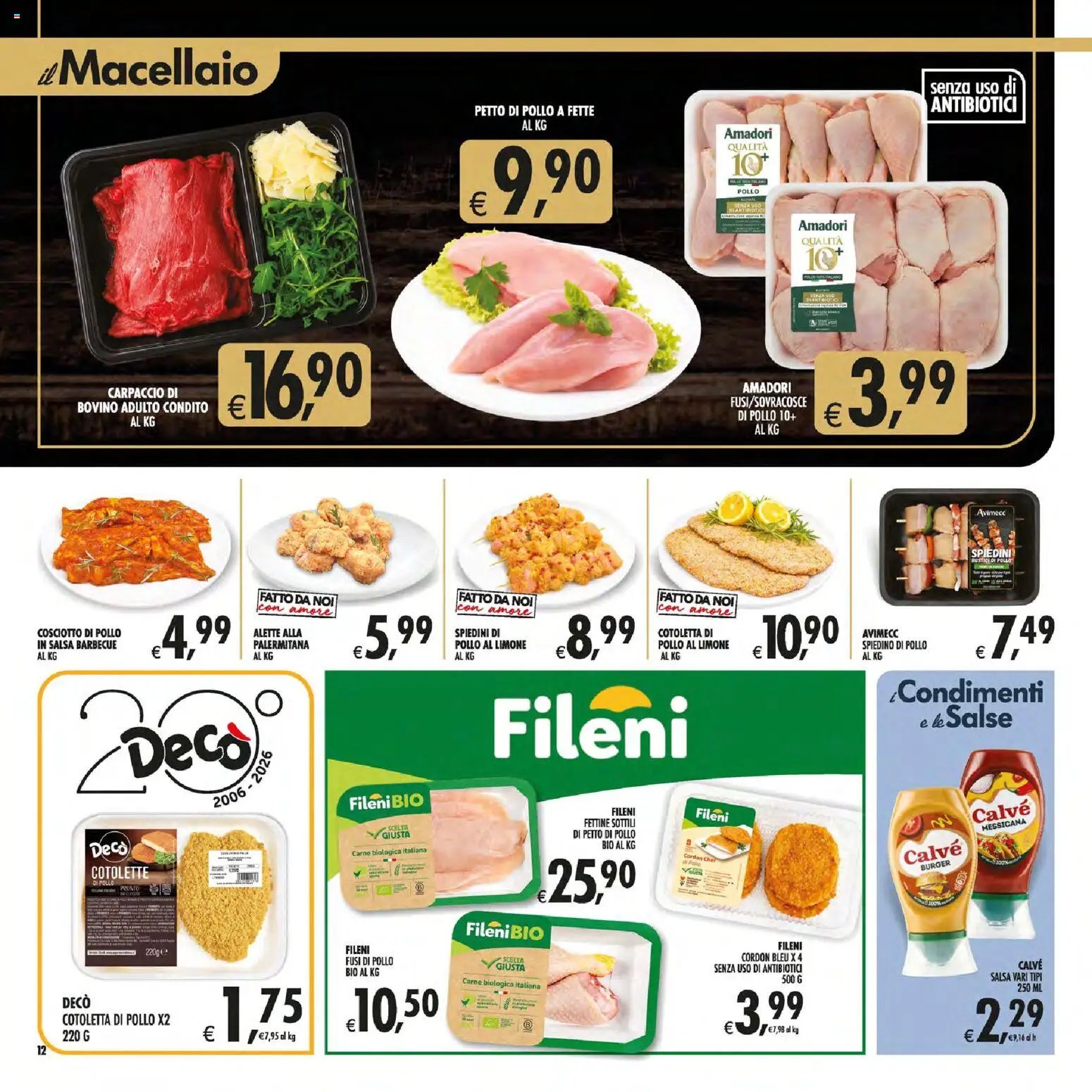 Decò - Decò volantino Gourmet Sicilia