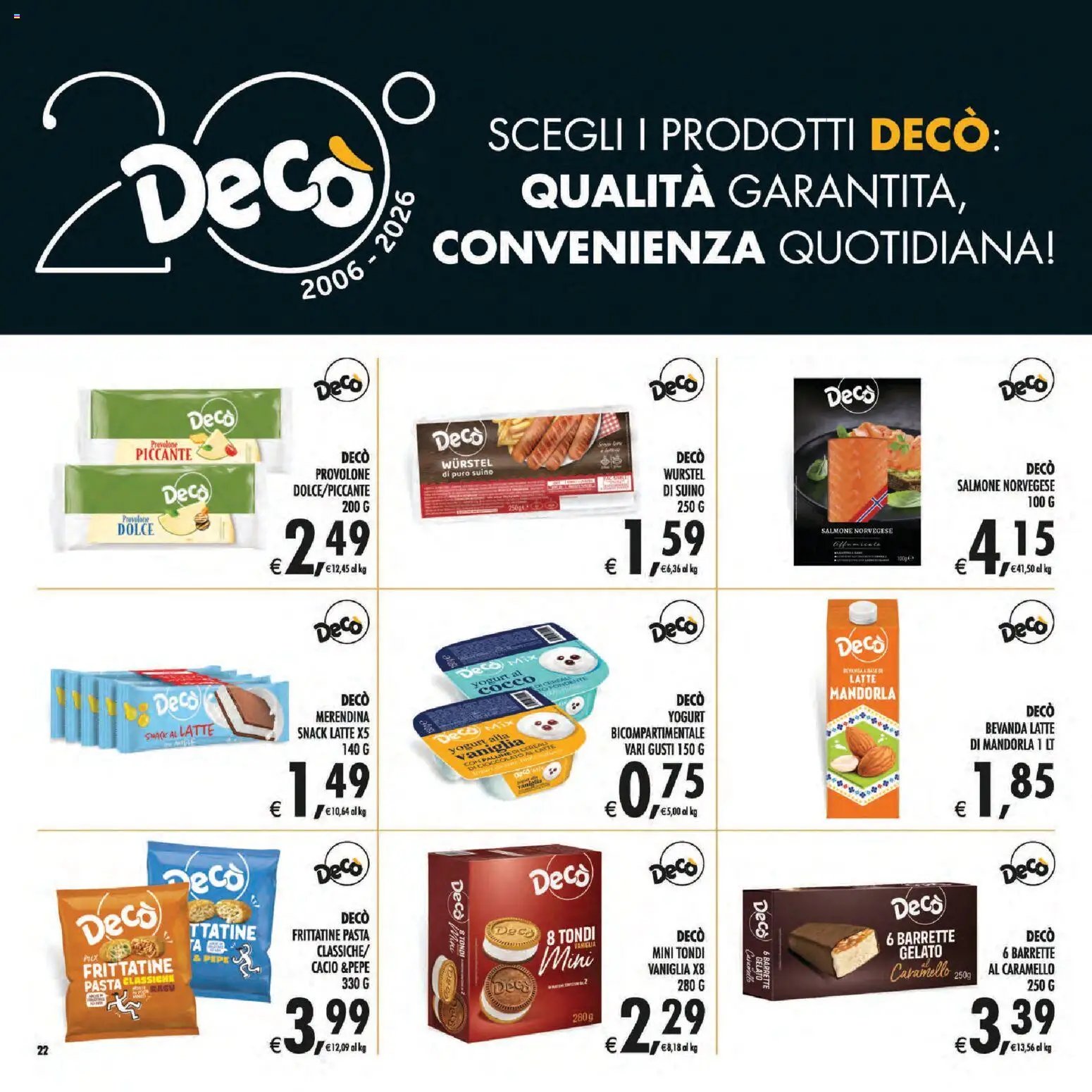 Decò - Decò volantino Gourmet Sicilia