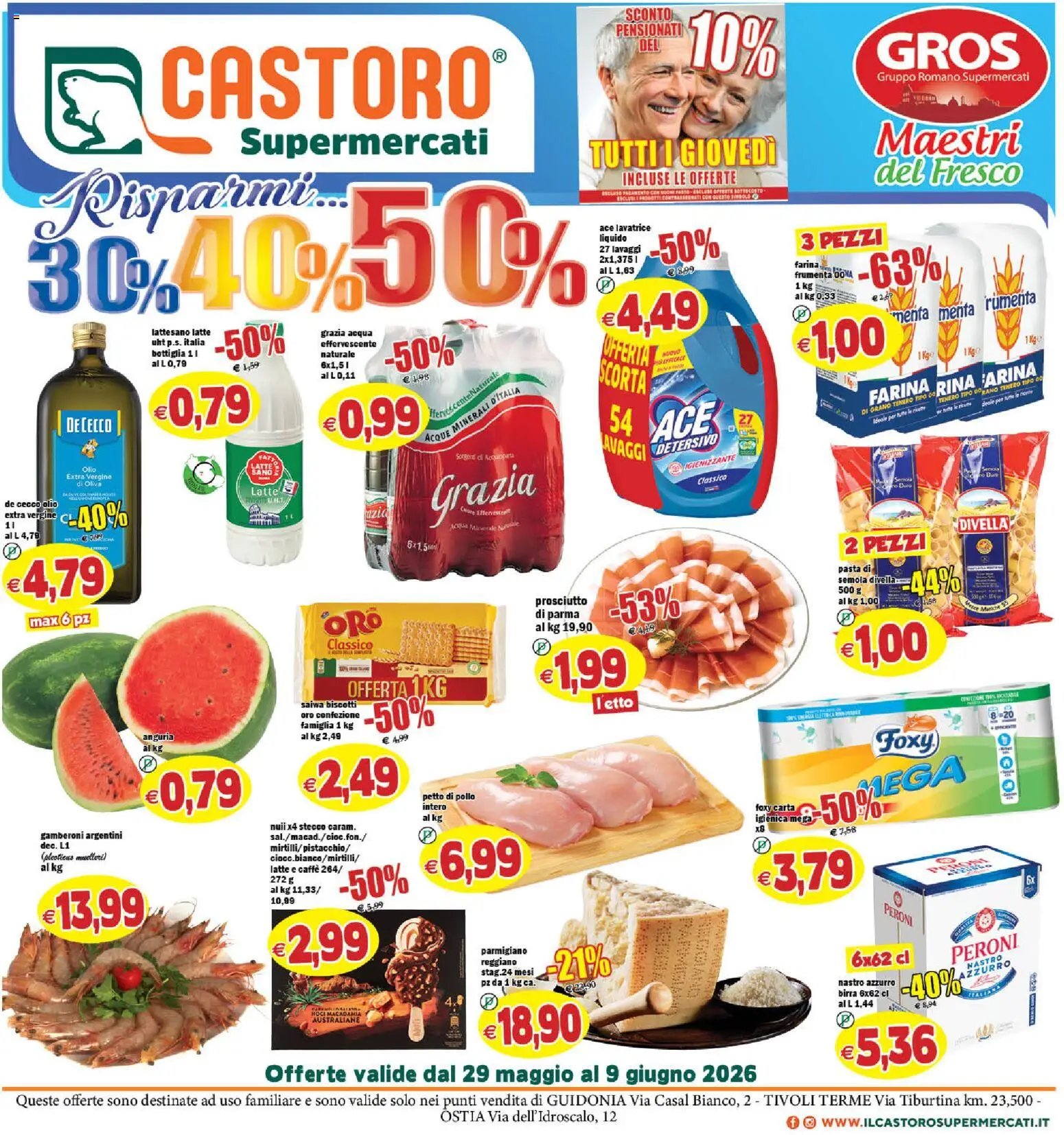 Il Castoro volantino Roma