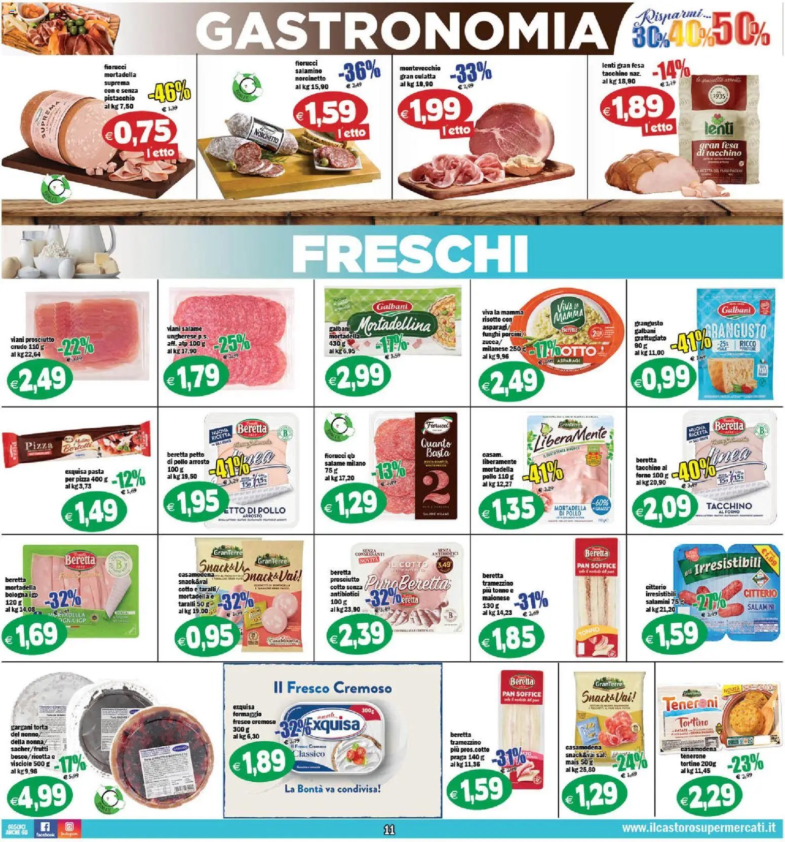 Il Castoro volantino Roma