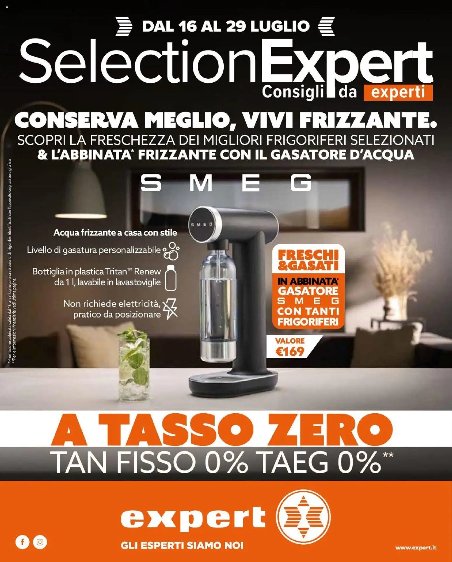 Expert volantino Conserva meglio, vivi frizzante