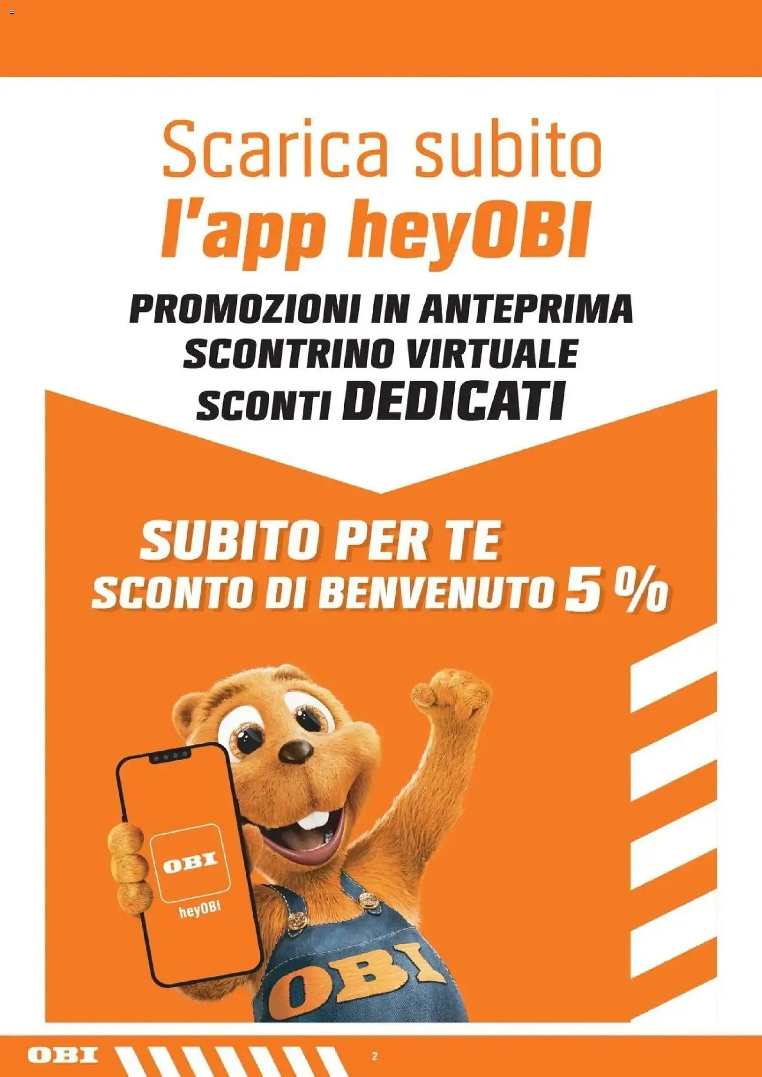 OBI volantino attuale
