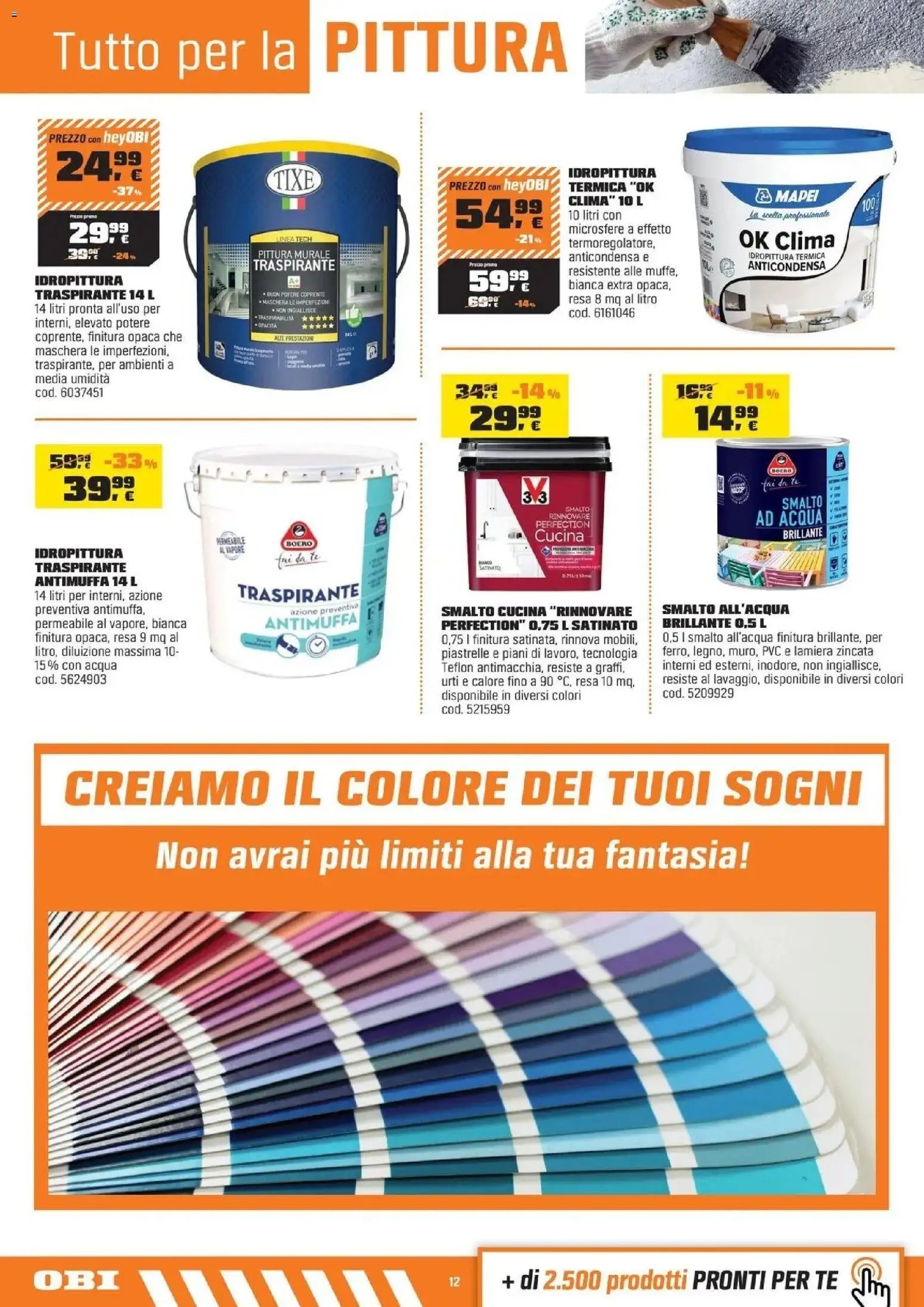 OBI volantino attuale