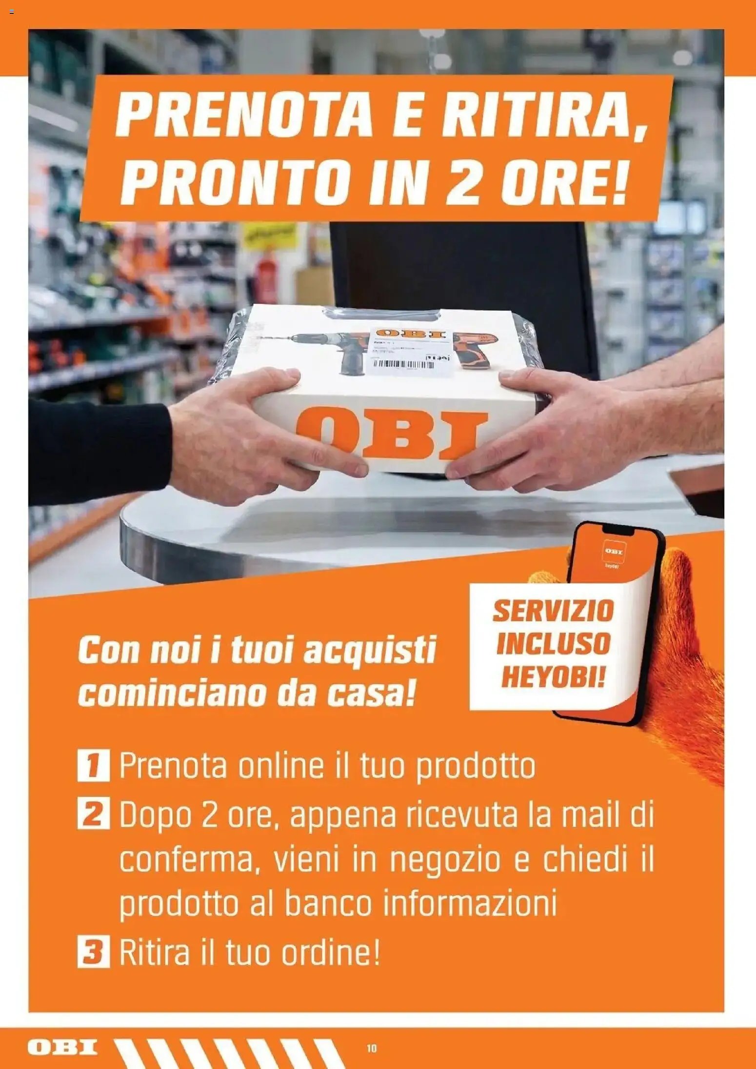 OBI volantino attuale