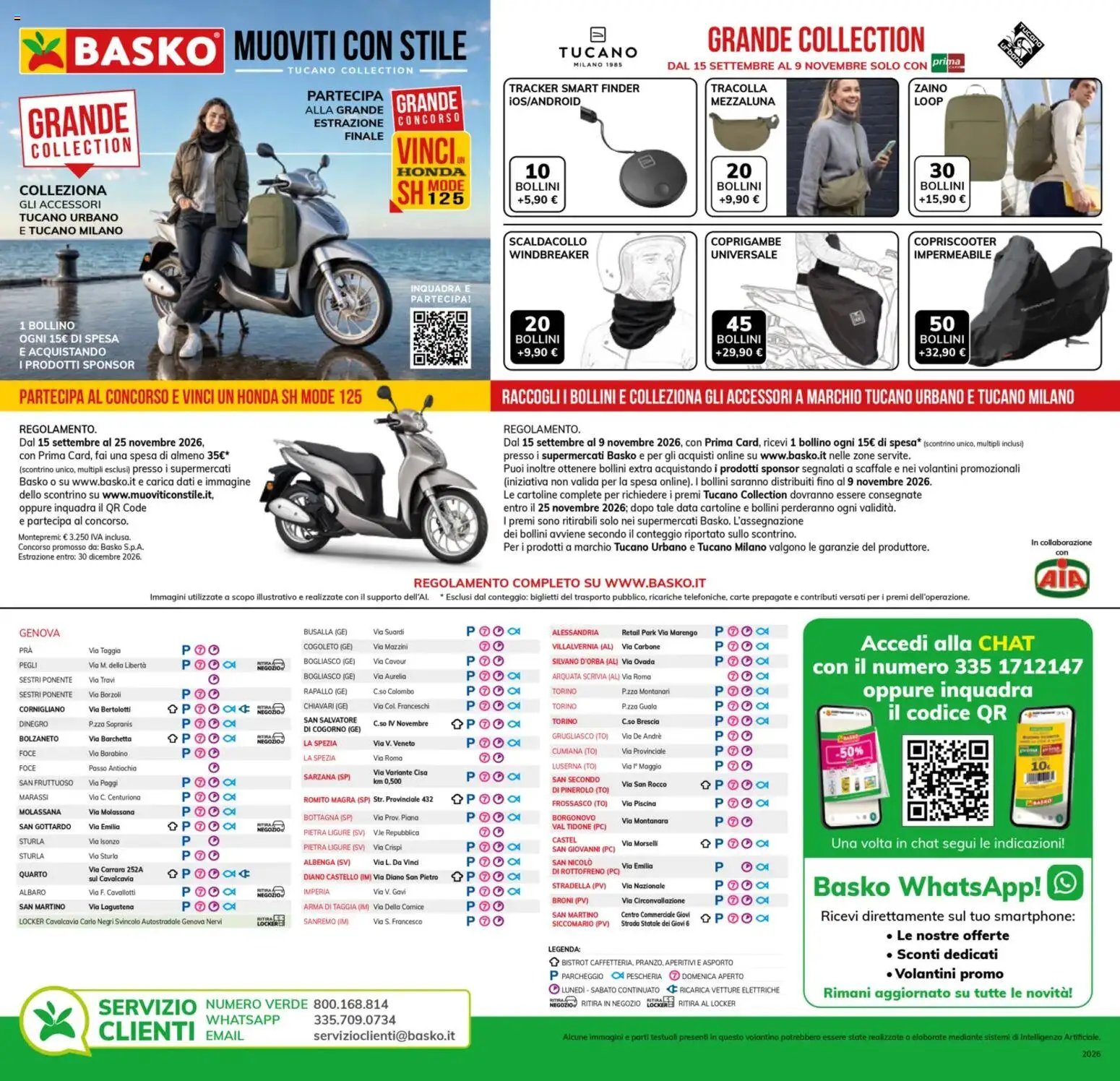 Basko volantino Speciale Uva