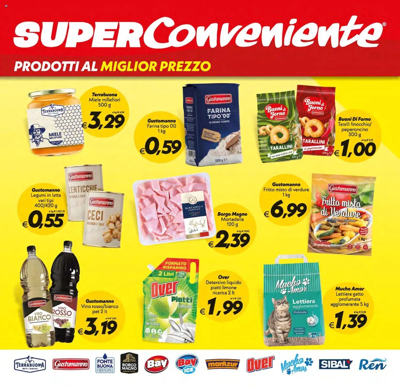 SuperConveniente volantino Messina, Siracusa, Palermo