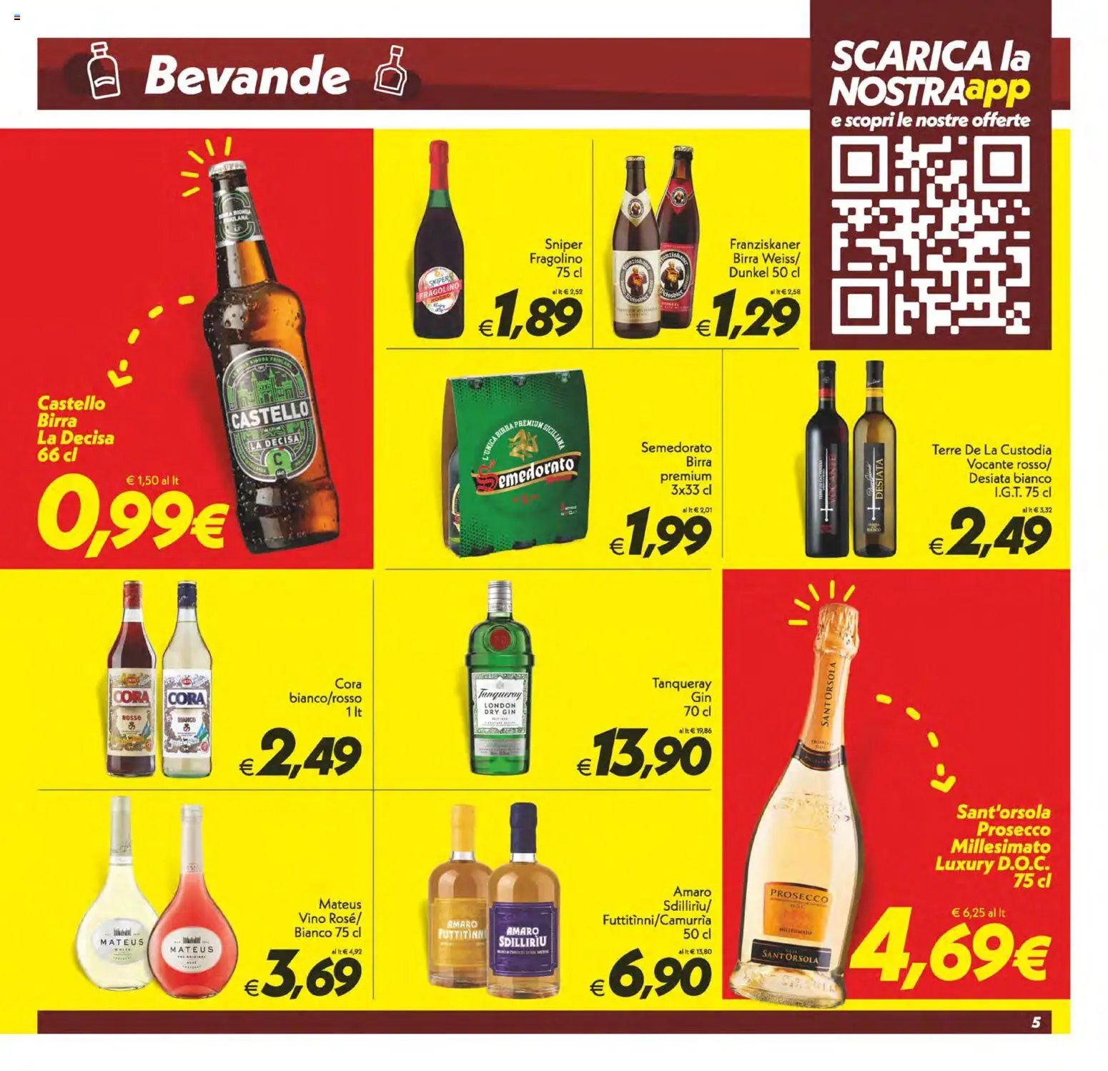 SuperConveniente volantino Messina, Siracusa, Palermo