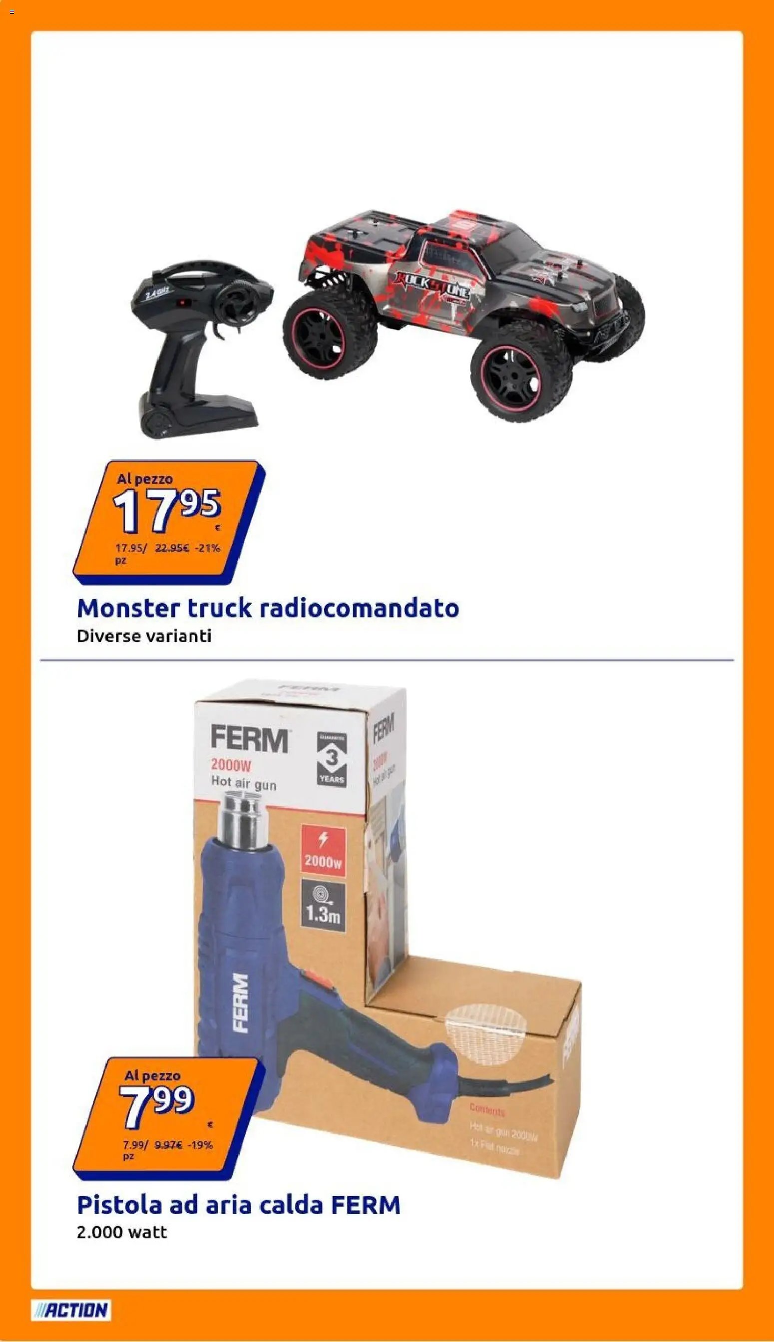Action volantino