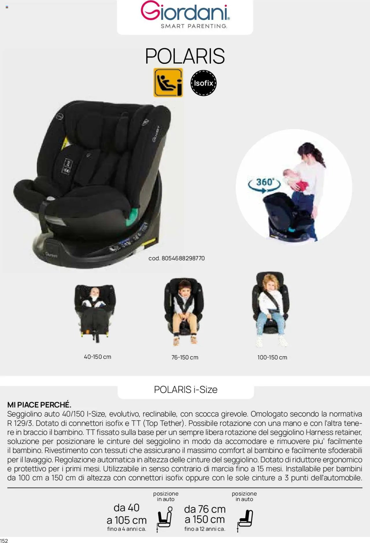 Catalogo Il Seggiolino Auto Prenatal	 (2025-01-01 - 2025-12-31)