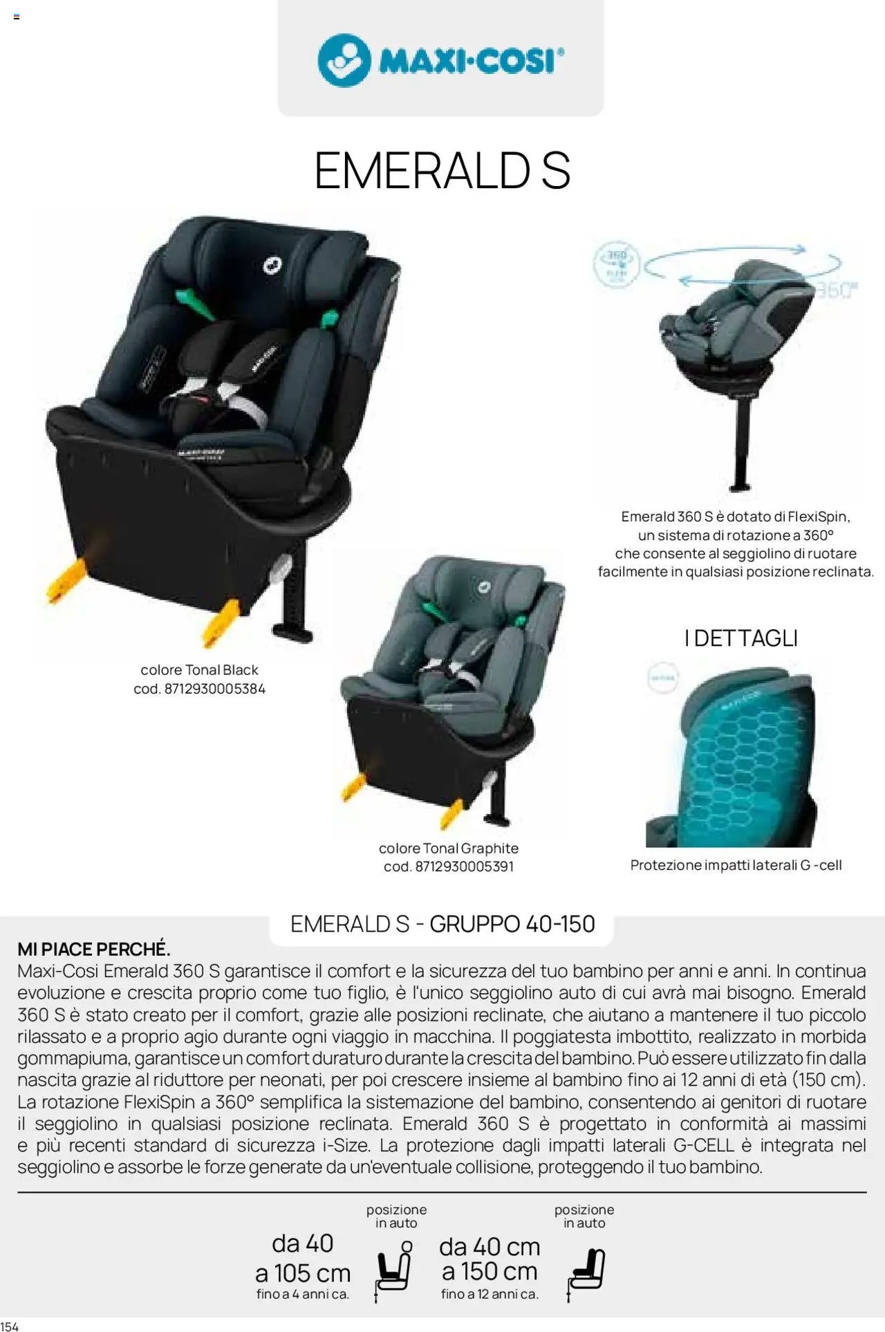 Catalogo Il Seggiolino Auto Prenatal	 (2025-01-01 - 2025-12-31)