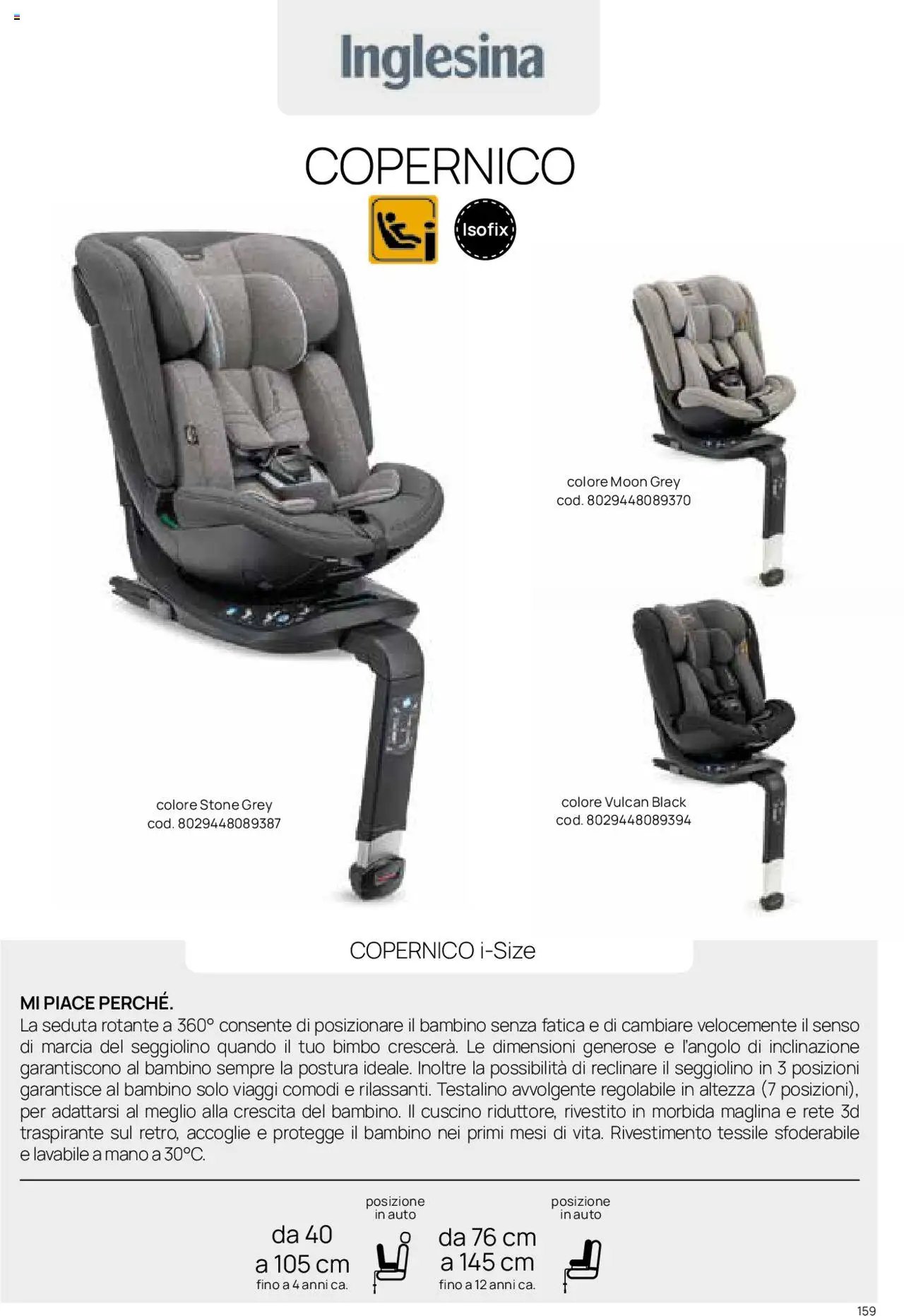 Catalogo Il Seggiolino Auto Prenatal	 (2025-01-01 - 2025-12-31)