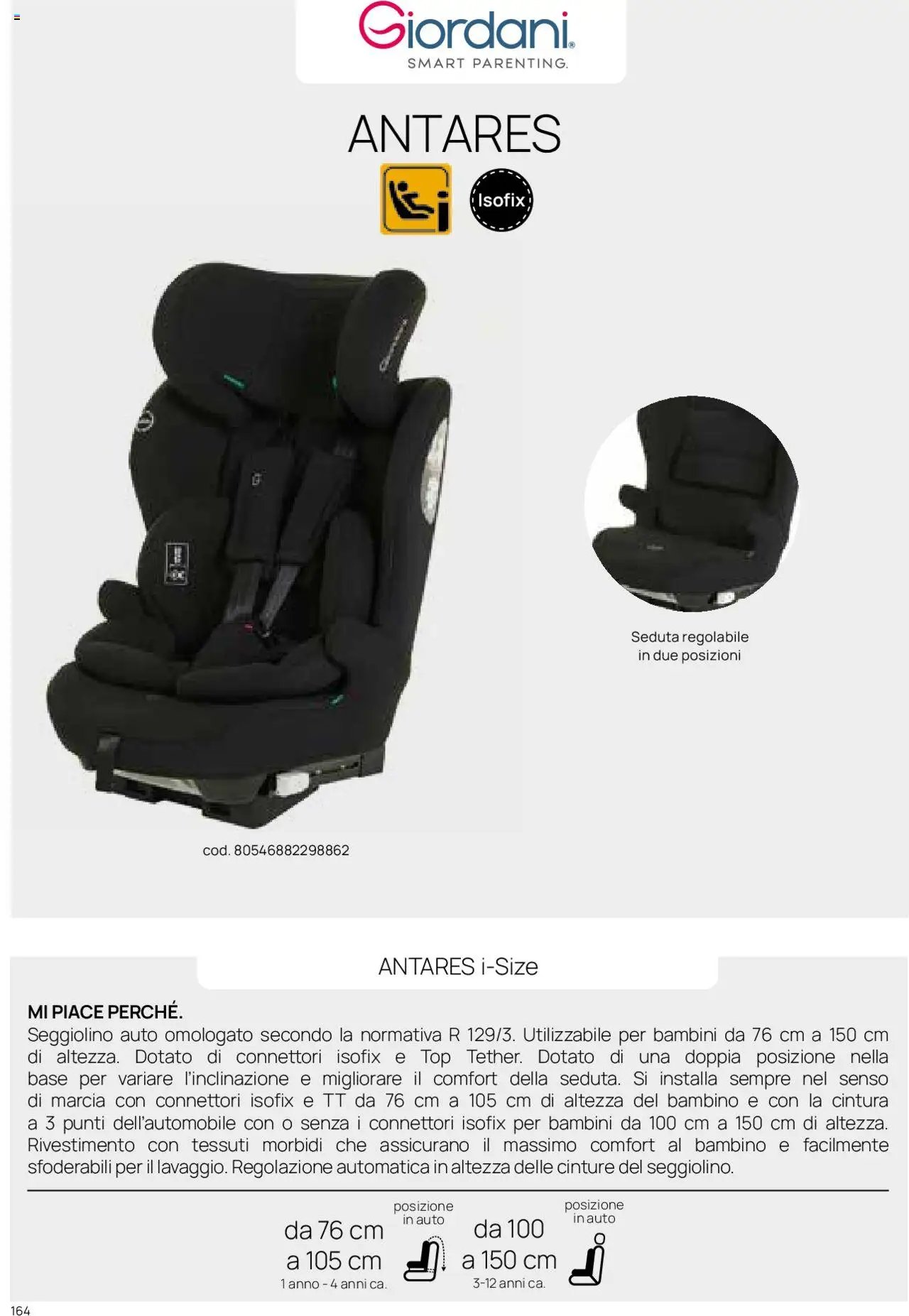 Catalogo Il Seggiolino Auto Prenatal	 (2025-01-01 - 2025-12-31)