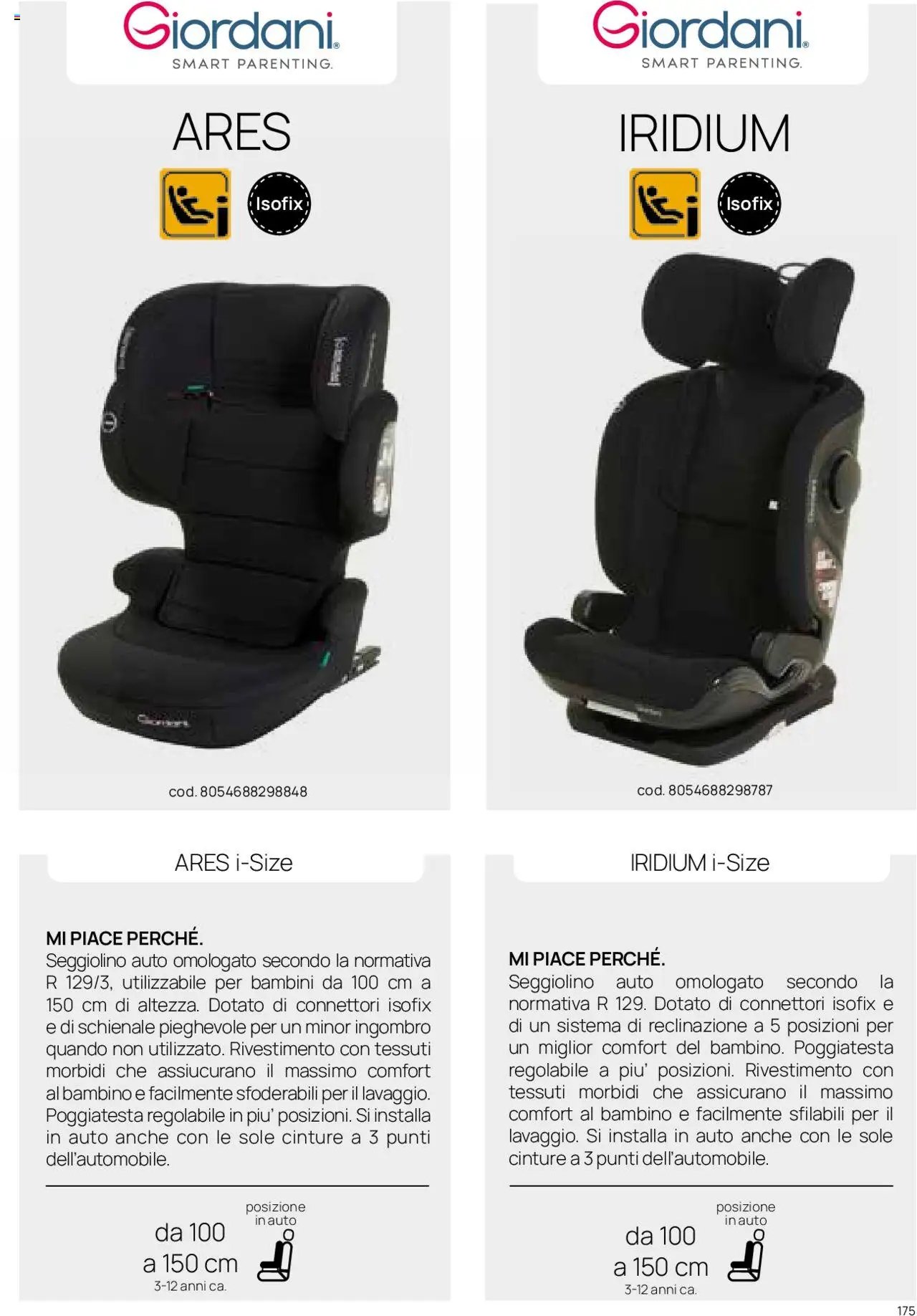 Catalogo Il Seggiolino Auto Prenatal	 (2025-01-01 - 2025-12-31)