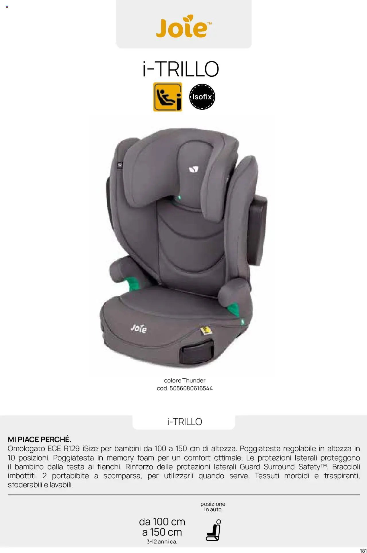 Catalogo Il Seggiolino Auto Prenatal	 (2025-01-01 - 2025-12-31)