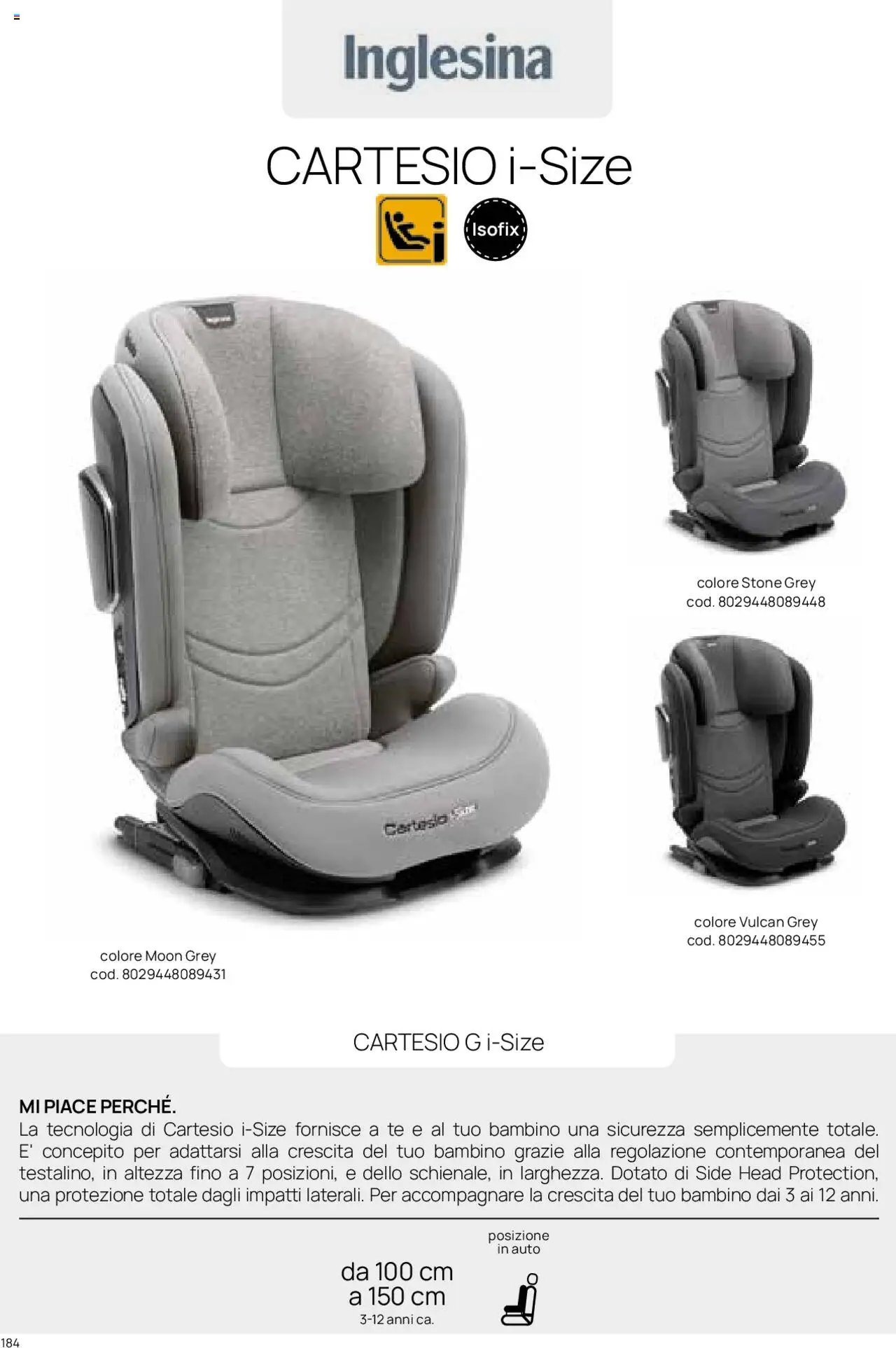 Catalogo Il Seggiolino Auto Prenatal	 (2025-01-01 - 2025-12-31)